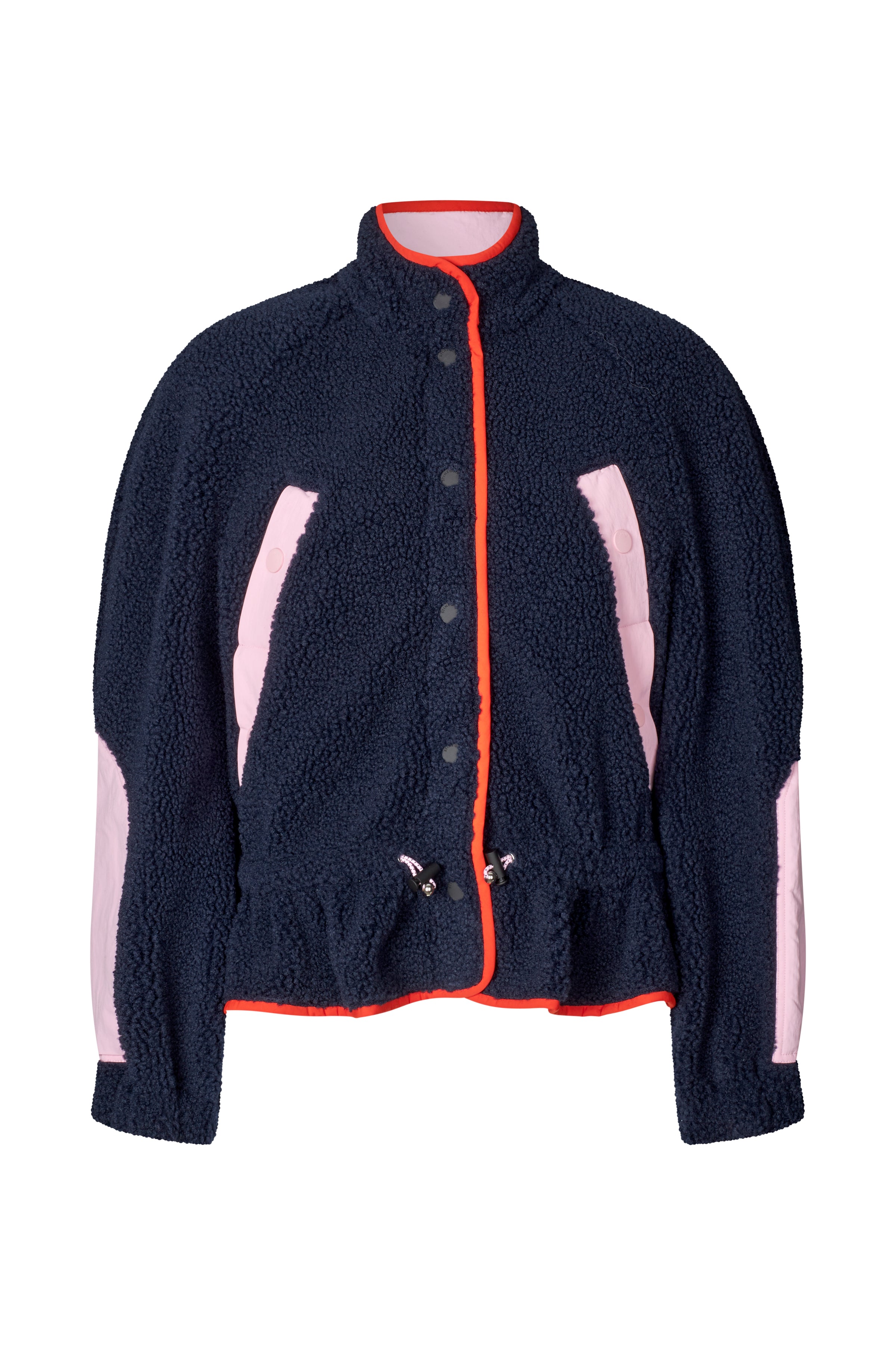 STINE GOYA 2412 FLEECE / NYLON, DROPPED SHOULDER GATHERED JACKET 225