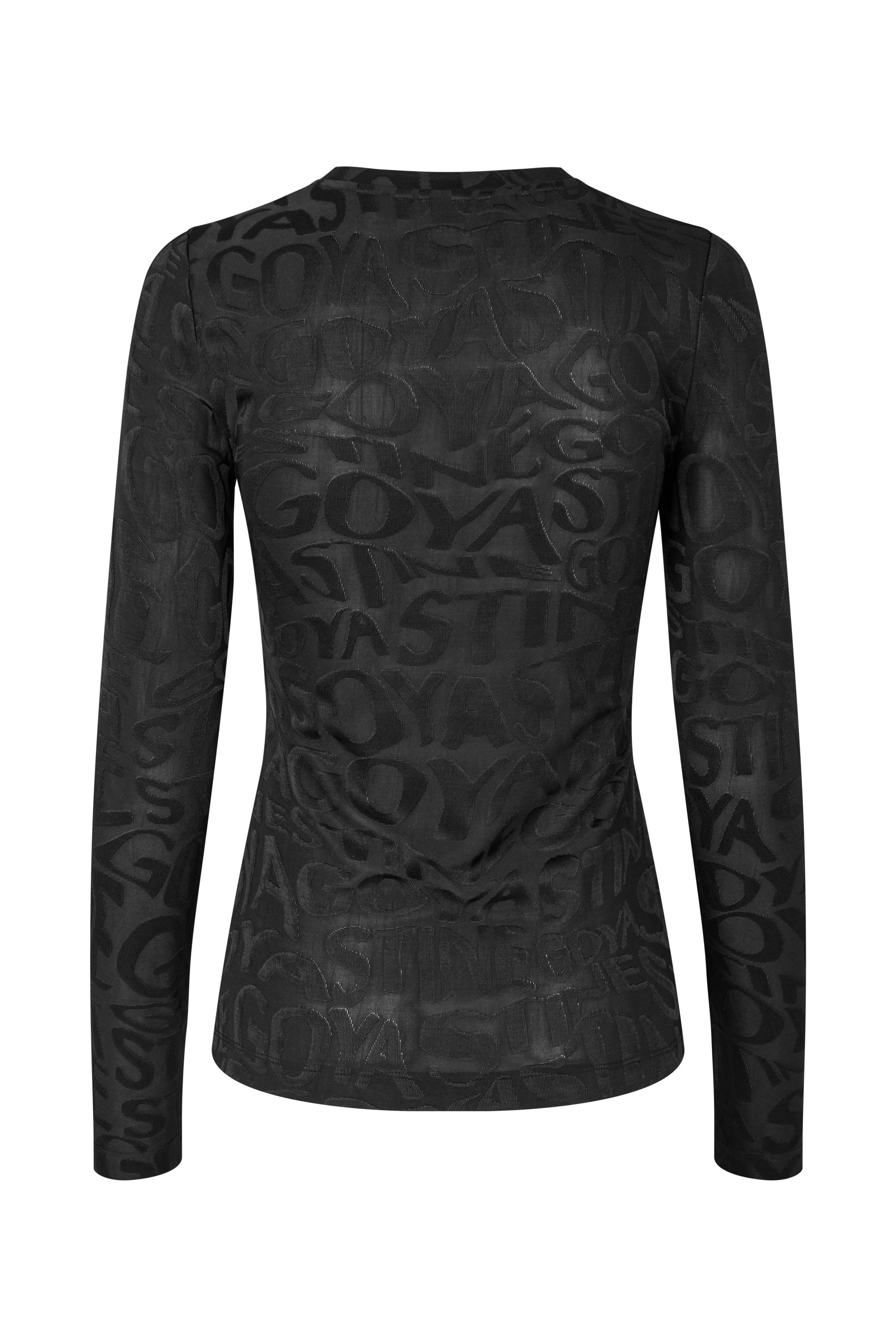 STINE GOYA BLACK JERSEY TOP SG-T0372296 125