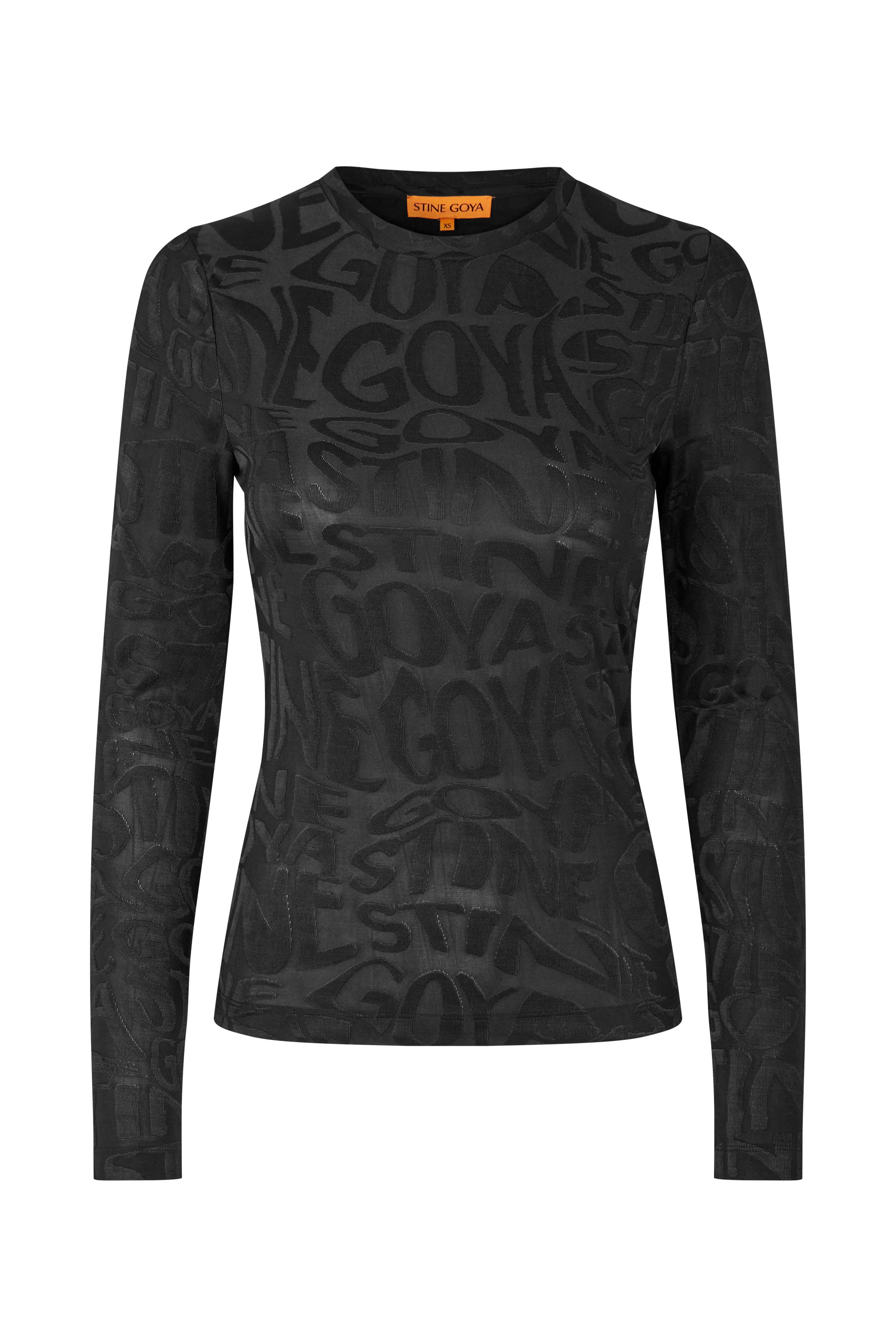 STINE GOYA BLACK JERSEY TOP SG-T0372296 125