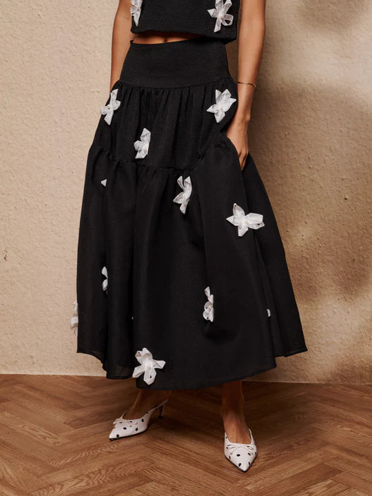 SISTER JANE FLOW FLORA MIDI SKIRT 126