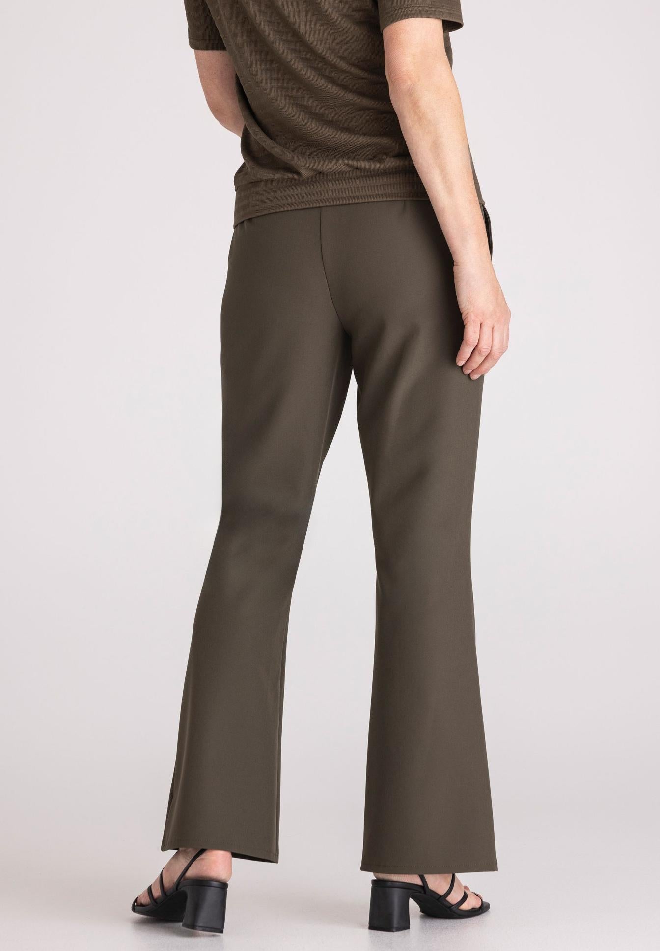 FRANK WALDER Khaki Straight Leg Trs 716605 126
