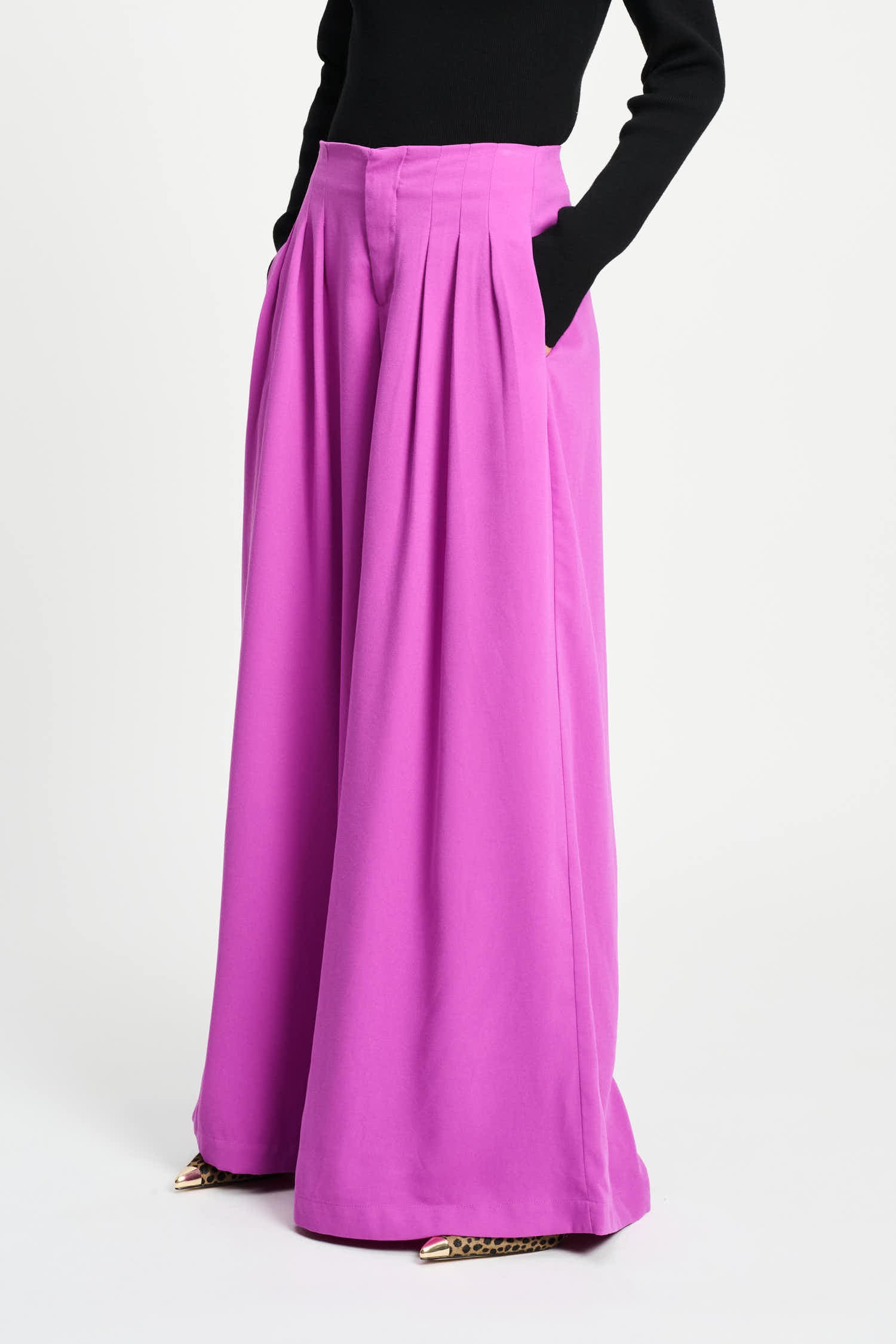 POM PANTS - WIDE LEG FROSTING PINK SP9388 225