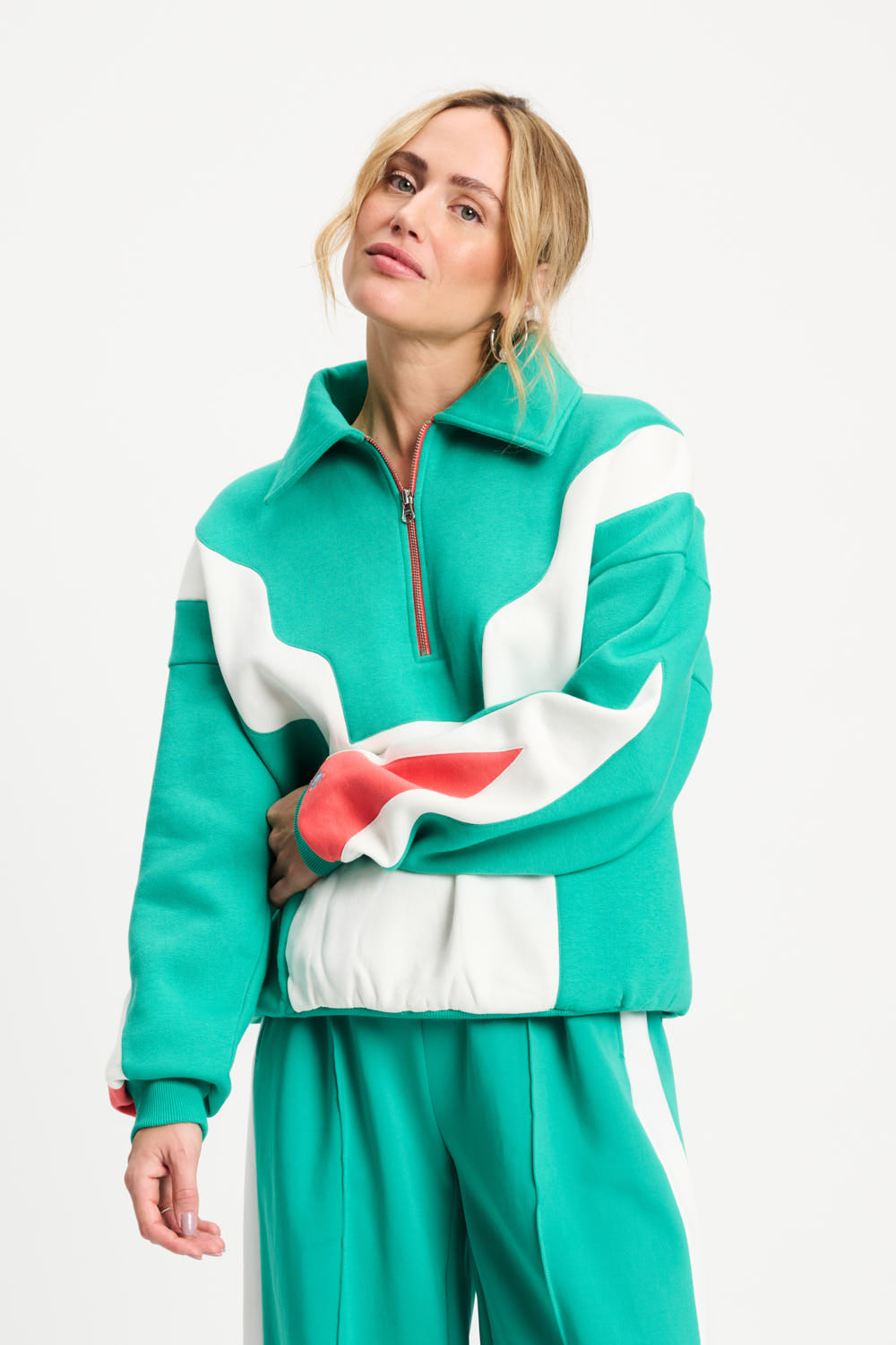 POM SWEATER - COLOURBLOCK GAME ON SP9473 126