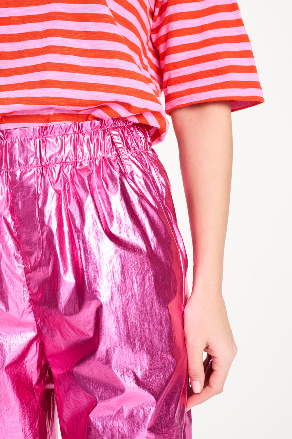 POM PANTS - METALLIC BRIGHT ROSE SP9513 126