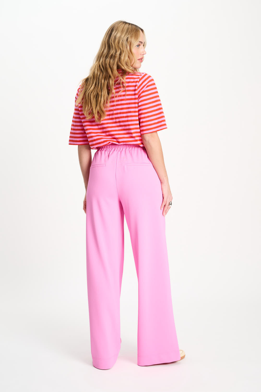 POM TRACKPANTS - COLOURBLOCK CHEERING PINK SP9514 126