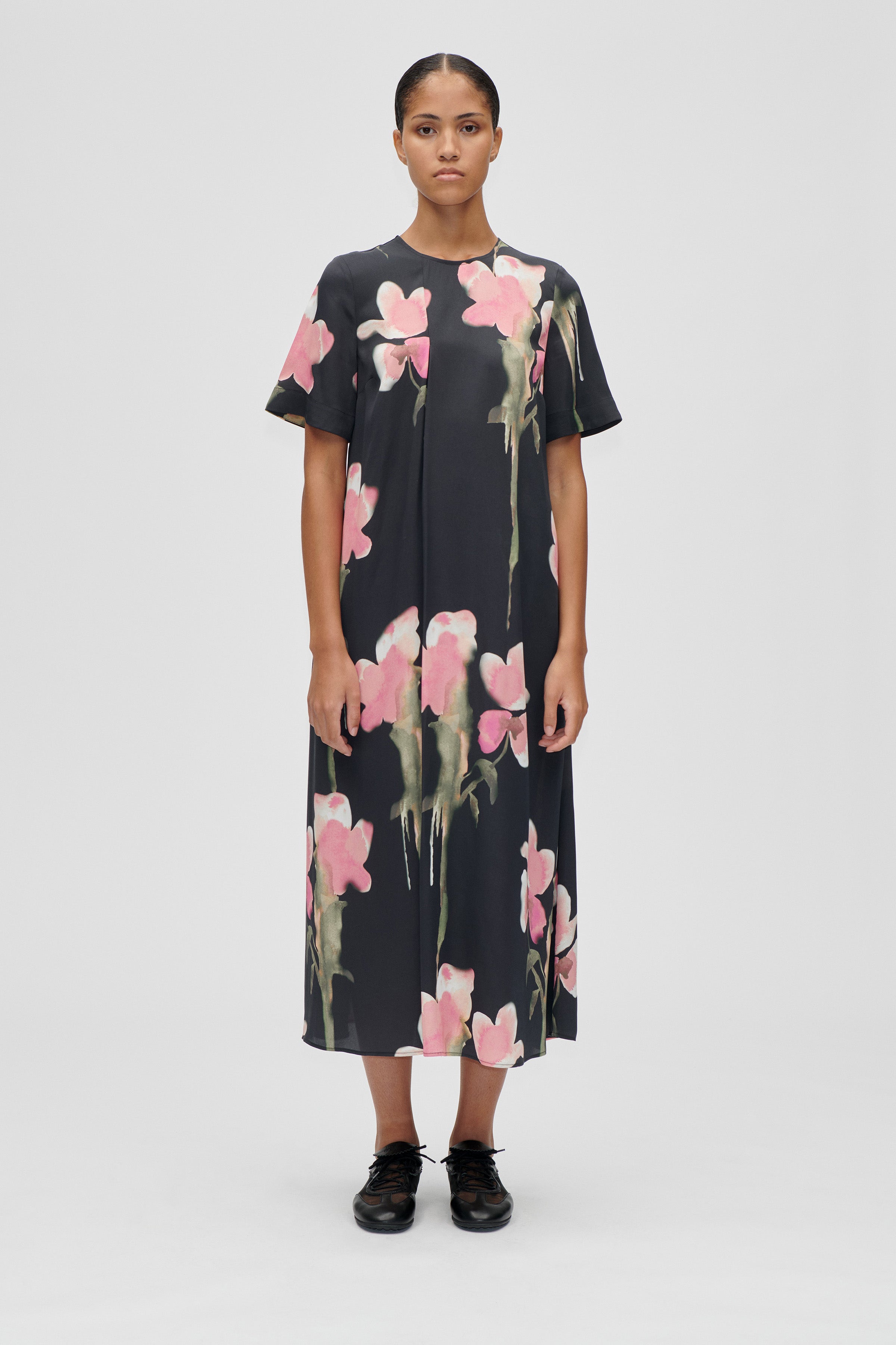 STINE GOYA FLORAL MIDI DRESS