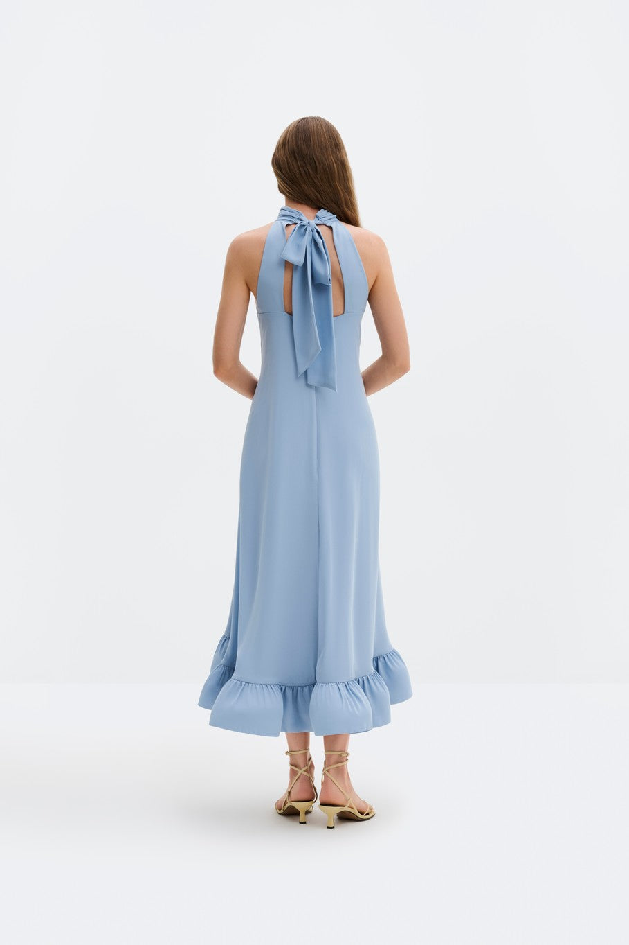 MALINA SABRINA BLUE MAXI DRESS 126