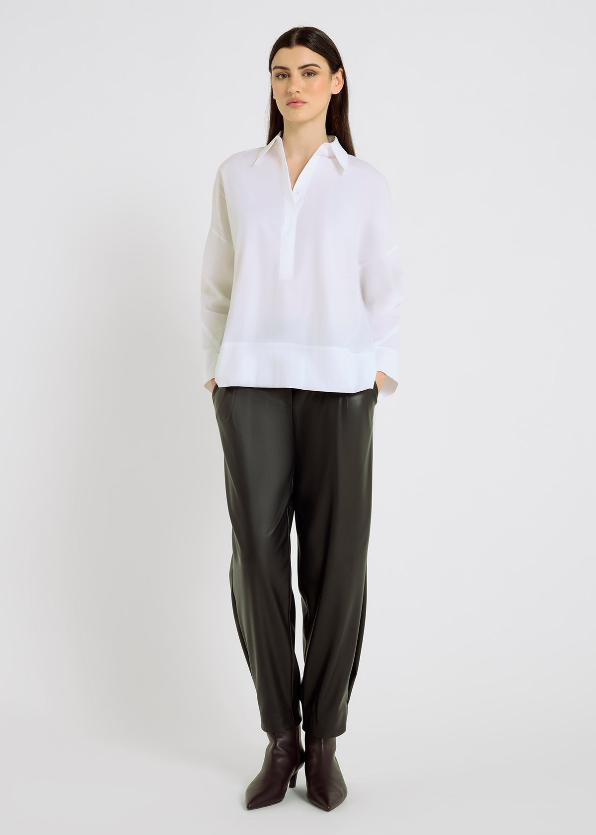 HANA SAN White Blouse SIMONE 226