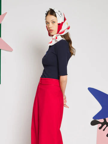 SISTER JANE NAVY ELISE POLO TOP TO653NVY 226