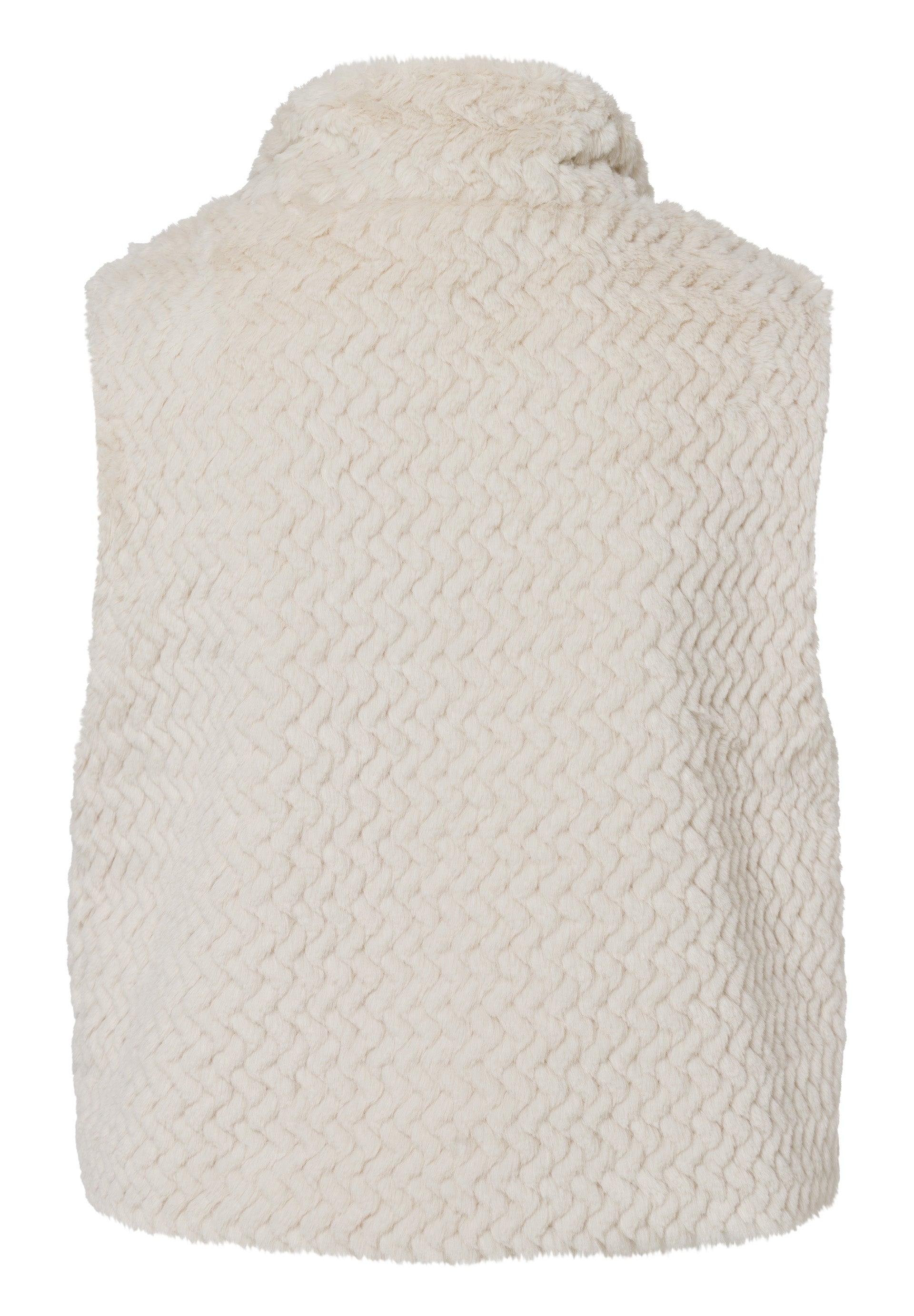 TUZZI FAUX FUR CREAM GILET 422851000 225