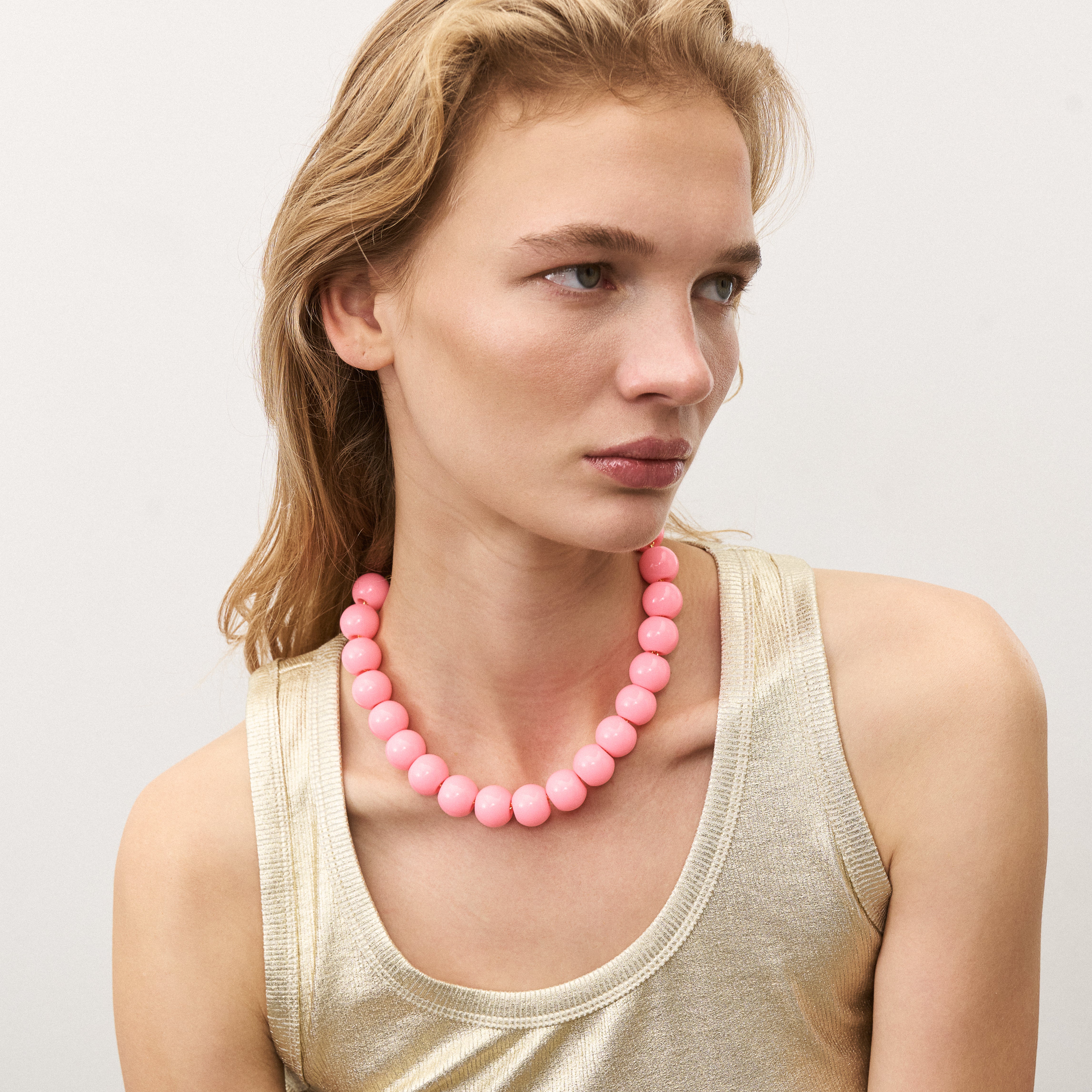 VANESSA BARONI BUBBLE GUM NECKLACE 124