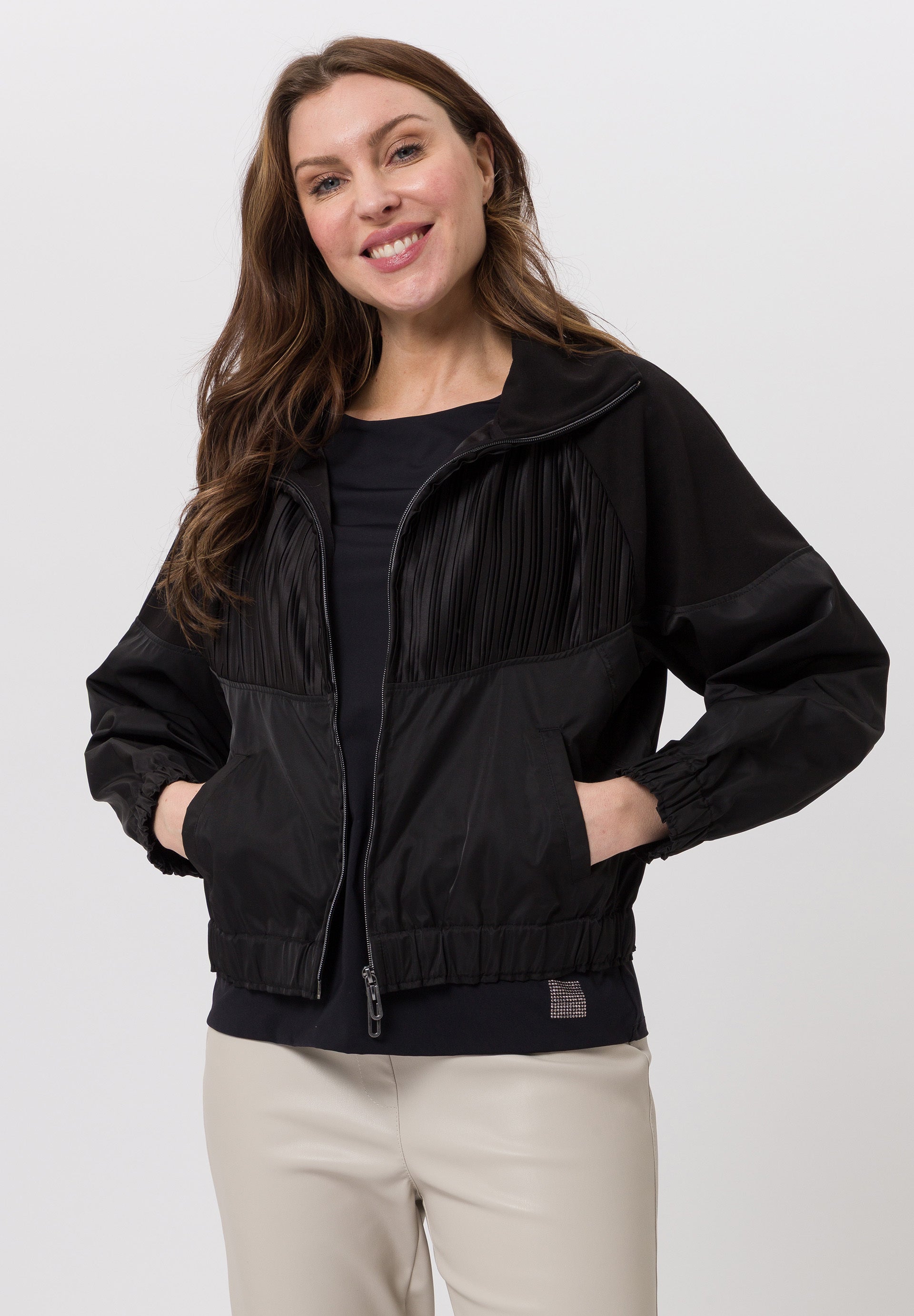 TUZZI BLACK JACKET 422351000 225