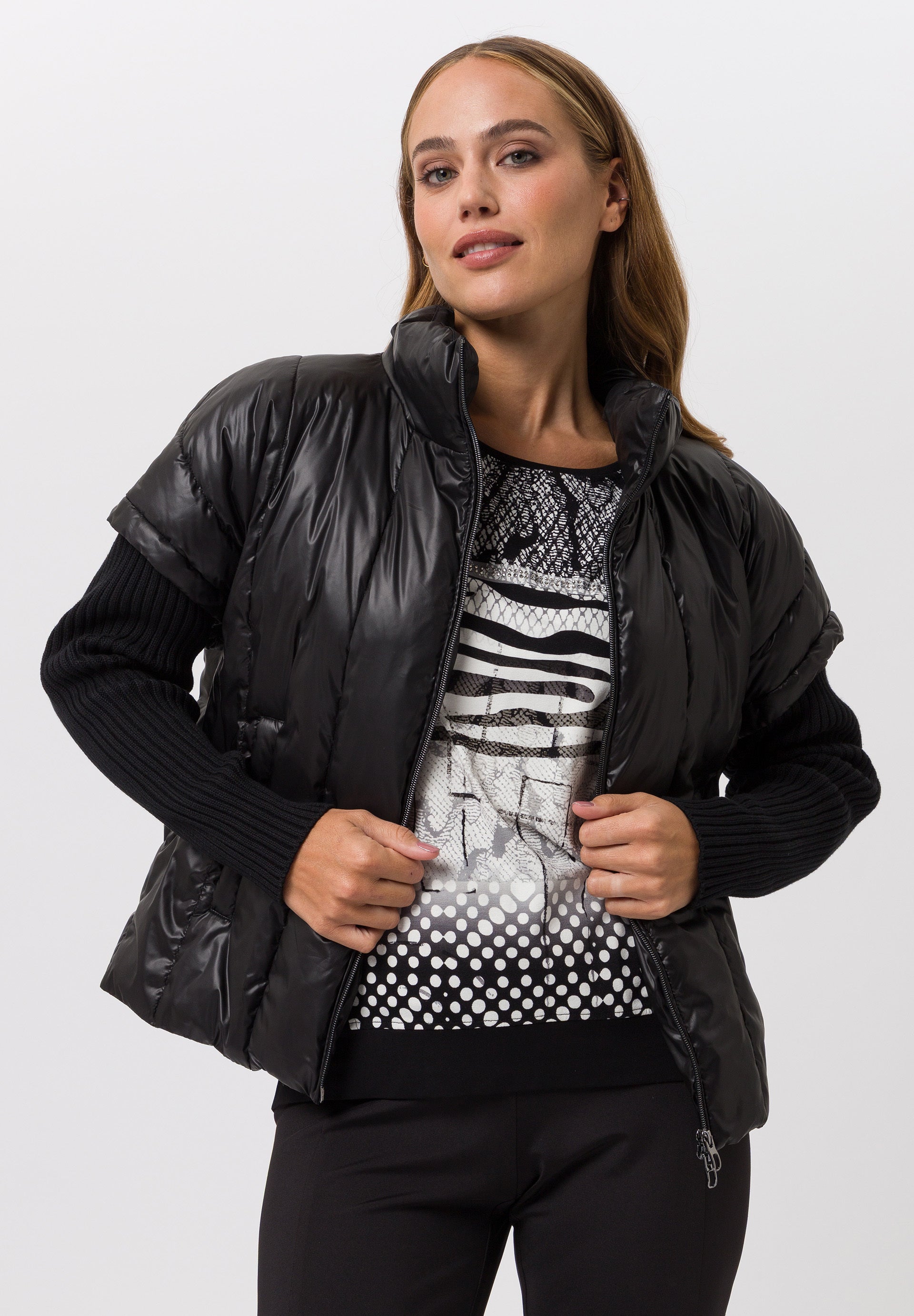 TUZZI BLACK JACKET 422352000 225