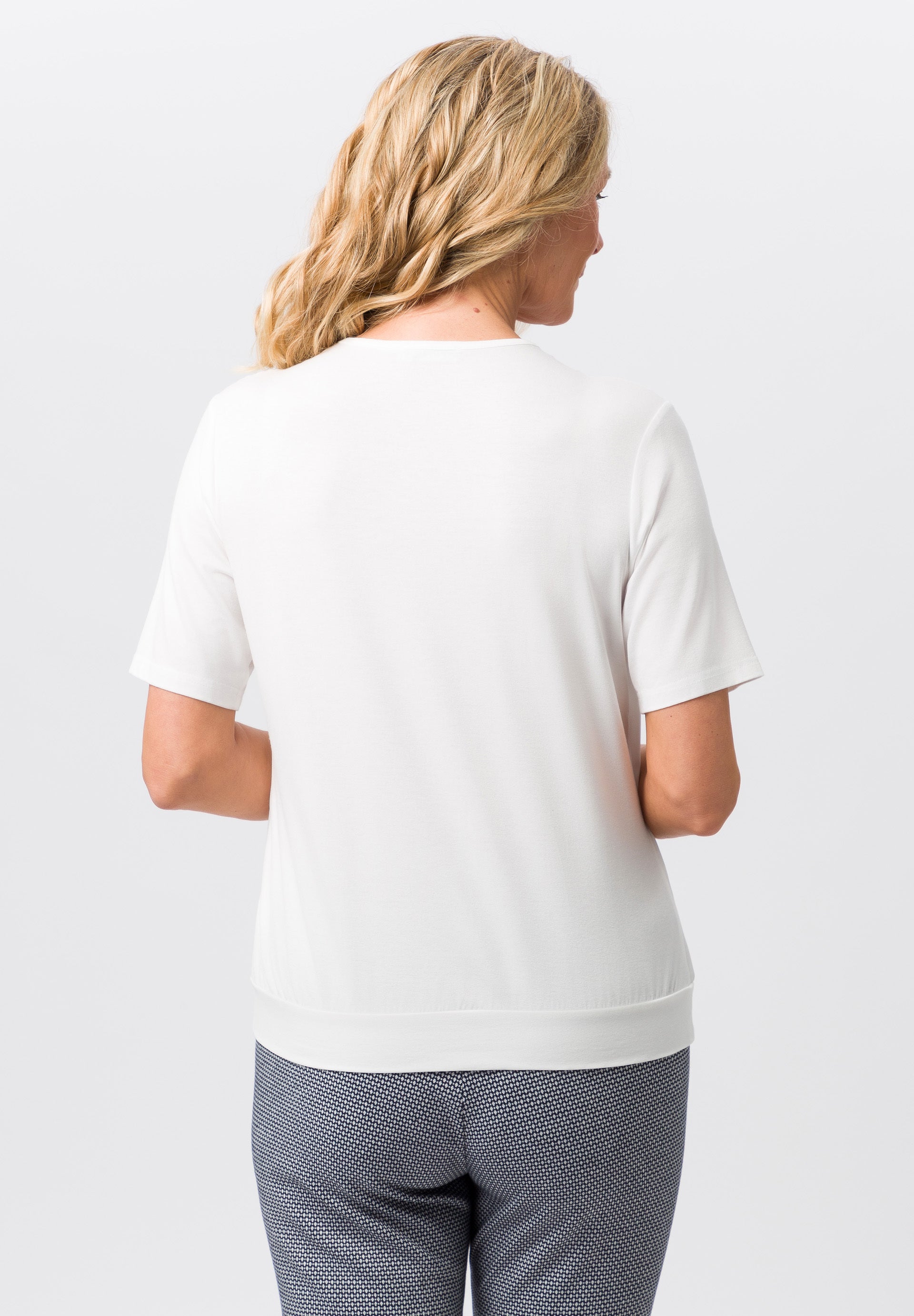 FRANK WALDER WHITE Chiffon Front TP 714404 126