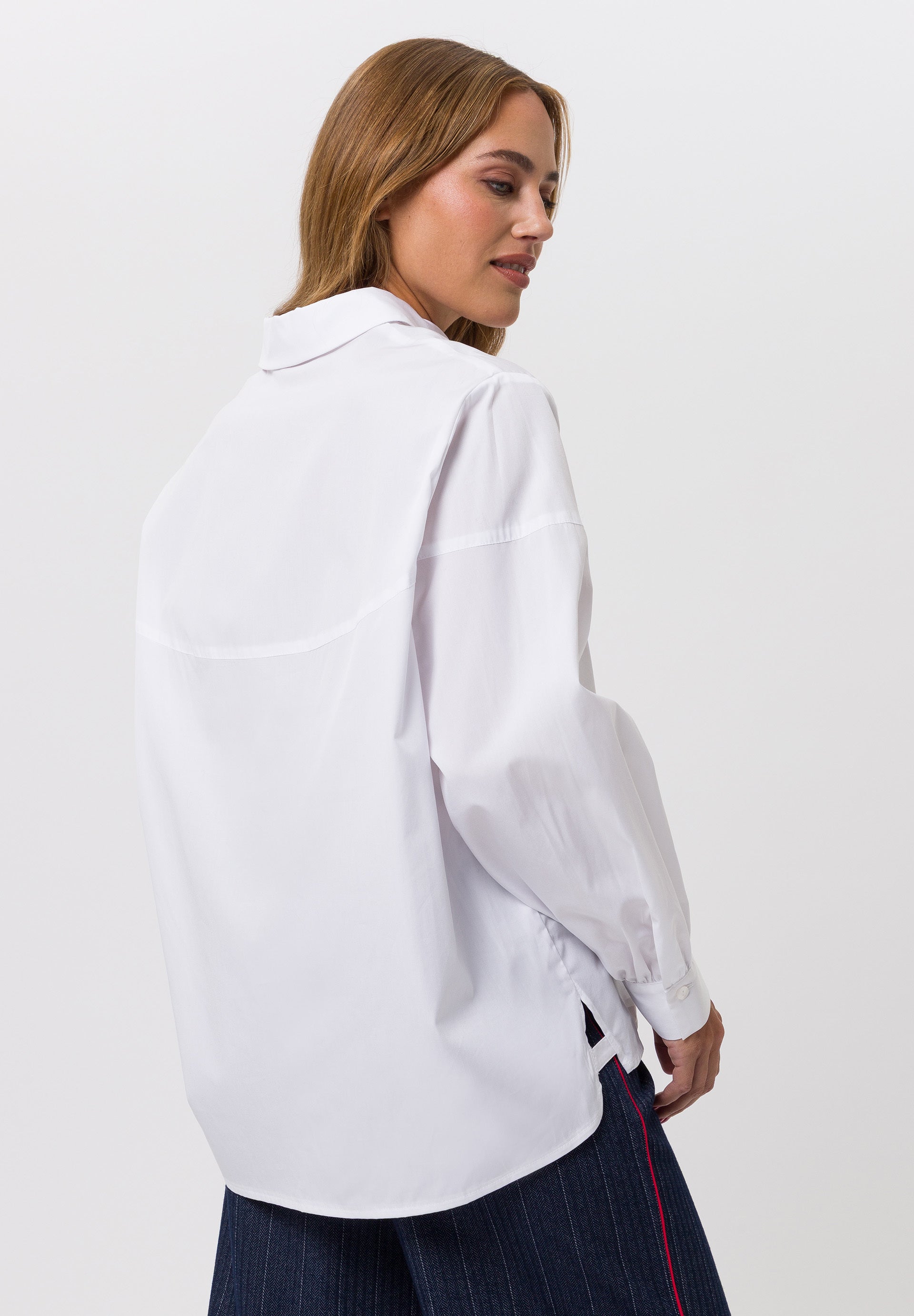 TUZZI WHITE BLOUSE 444110000 225