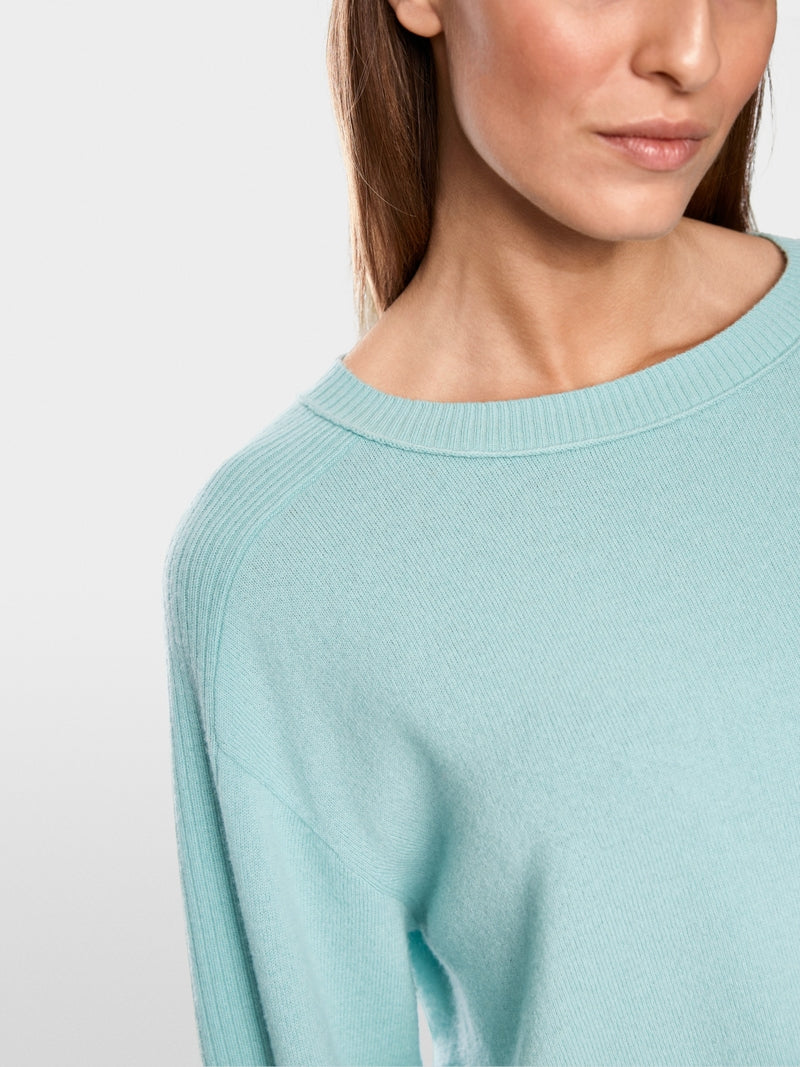 MARC CAIN MINT ROUND NECK KNIT ZS 4133 M63 225