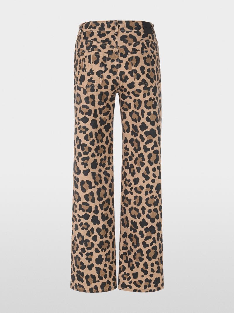 MARCCAIN ANIMAL PRINT WIDE LEG JEANS ZS 8218 D12 225