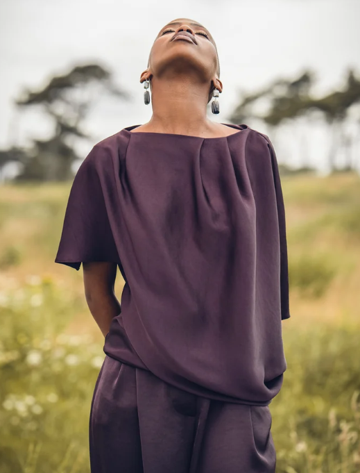 ROISIN LINNANE ARLO MULBERRY TOP 226