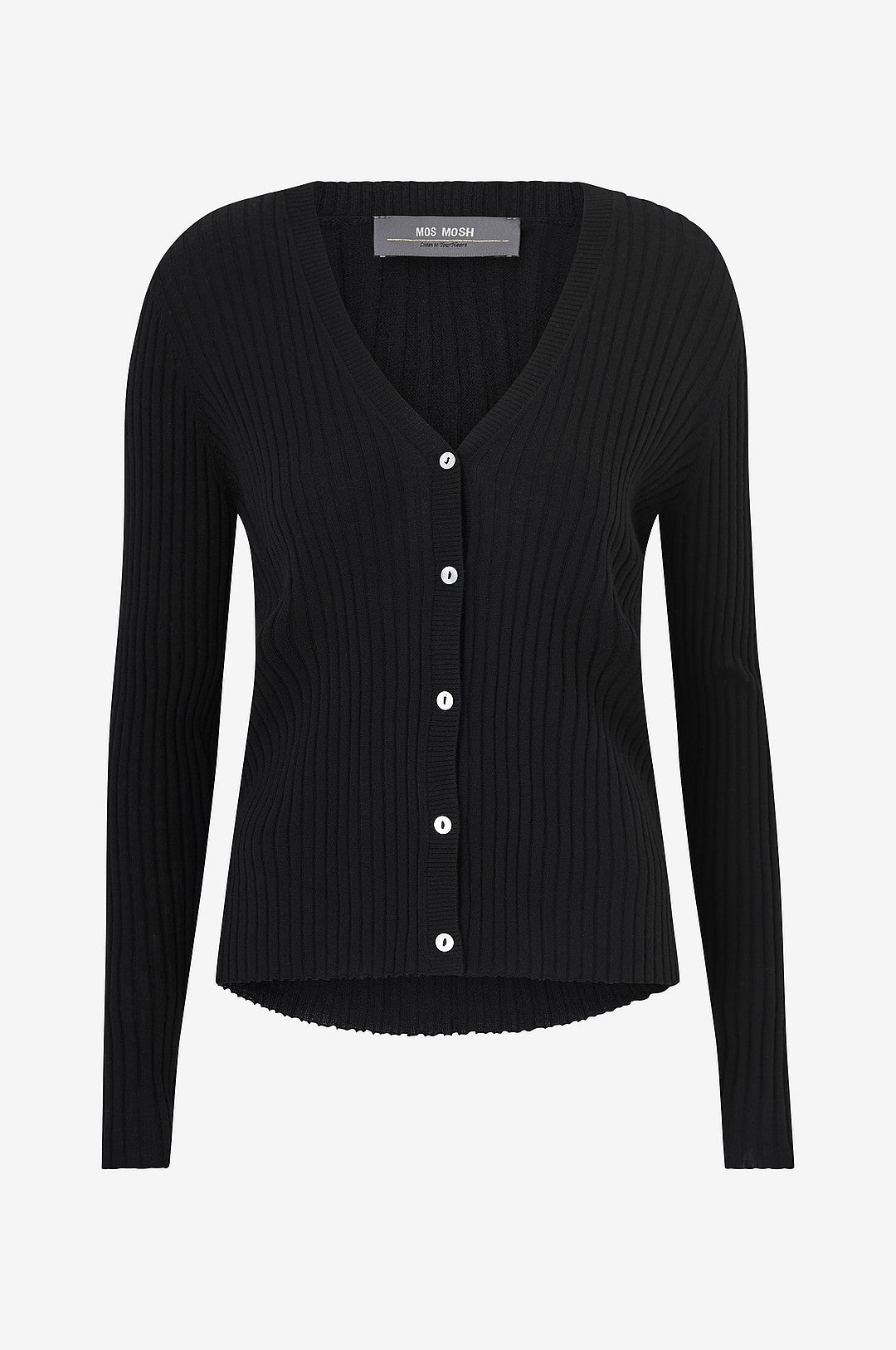 MOS MOSH MMRelena Rib V-neck Knit Cardigan 165760 224