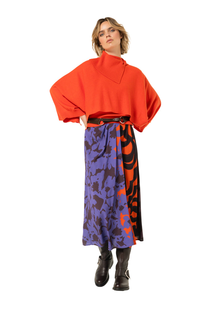 CAROLINE BISS MULTI PRINT SKIRT 4774 59 226