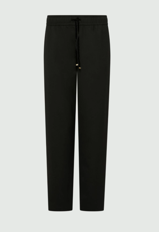 MARELLA BLACK MLSBEATO LONG TROUSERS 226