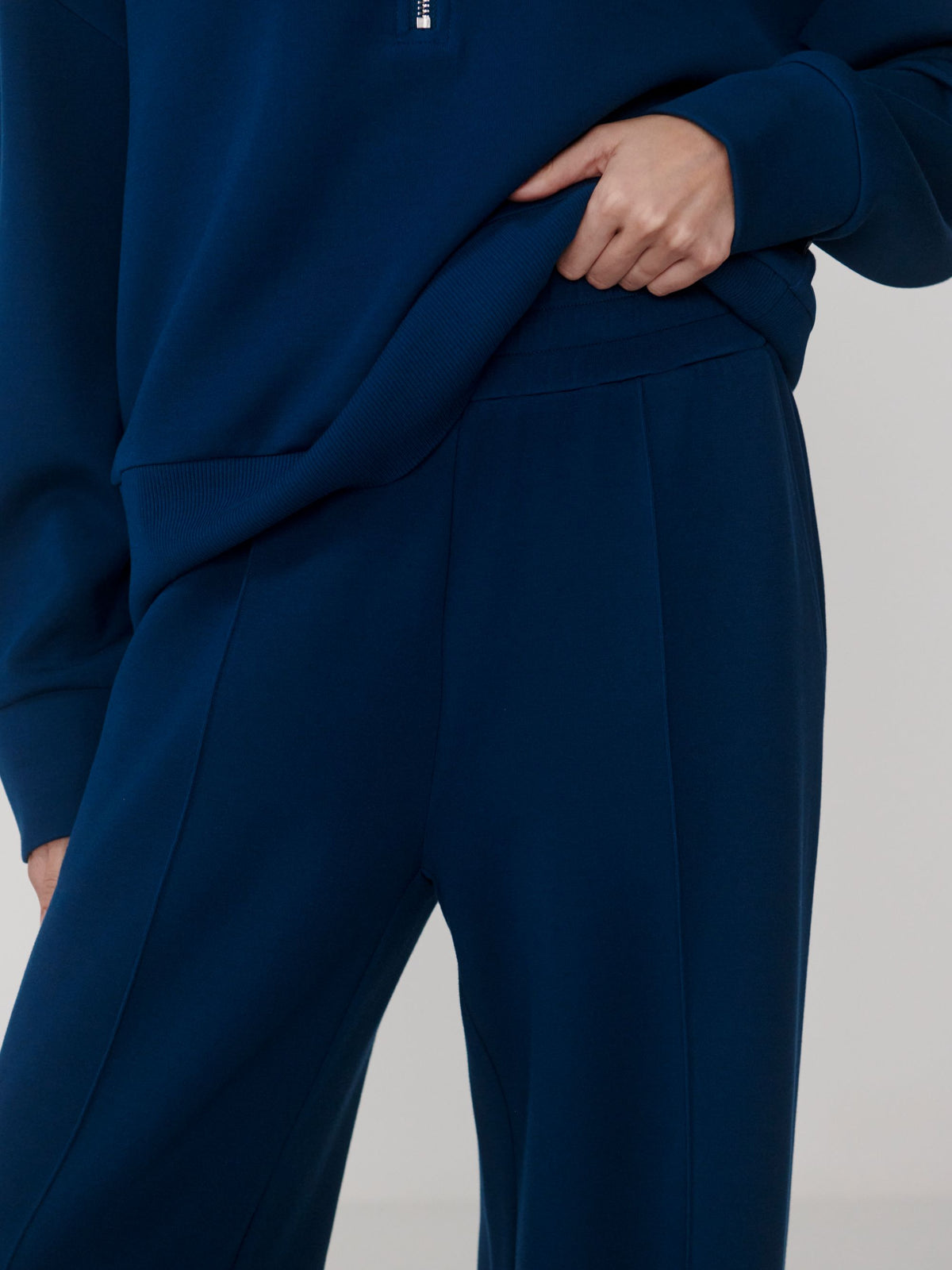 VARLEY BLUE WIDE LEG TROUSERS 30 226