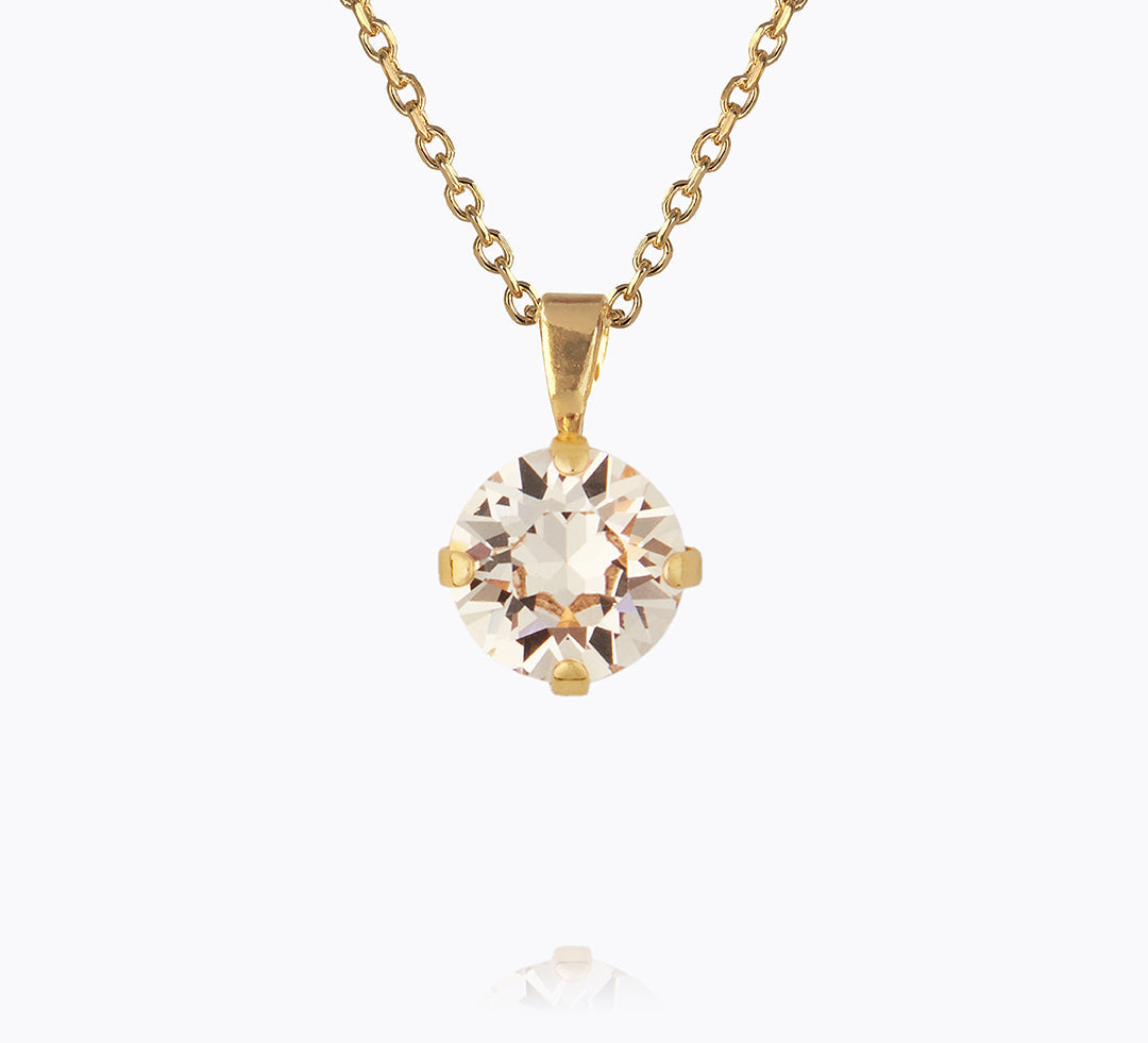 CAROLINE SVEDBOM - CLASSIC PETITE NECKLACE GOLD CRYSTAL 100082100143 126
