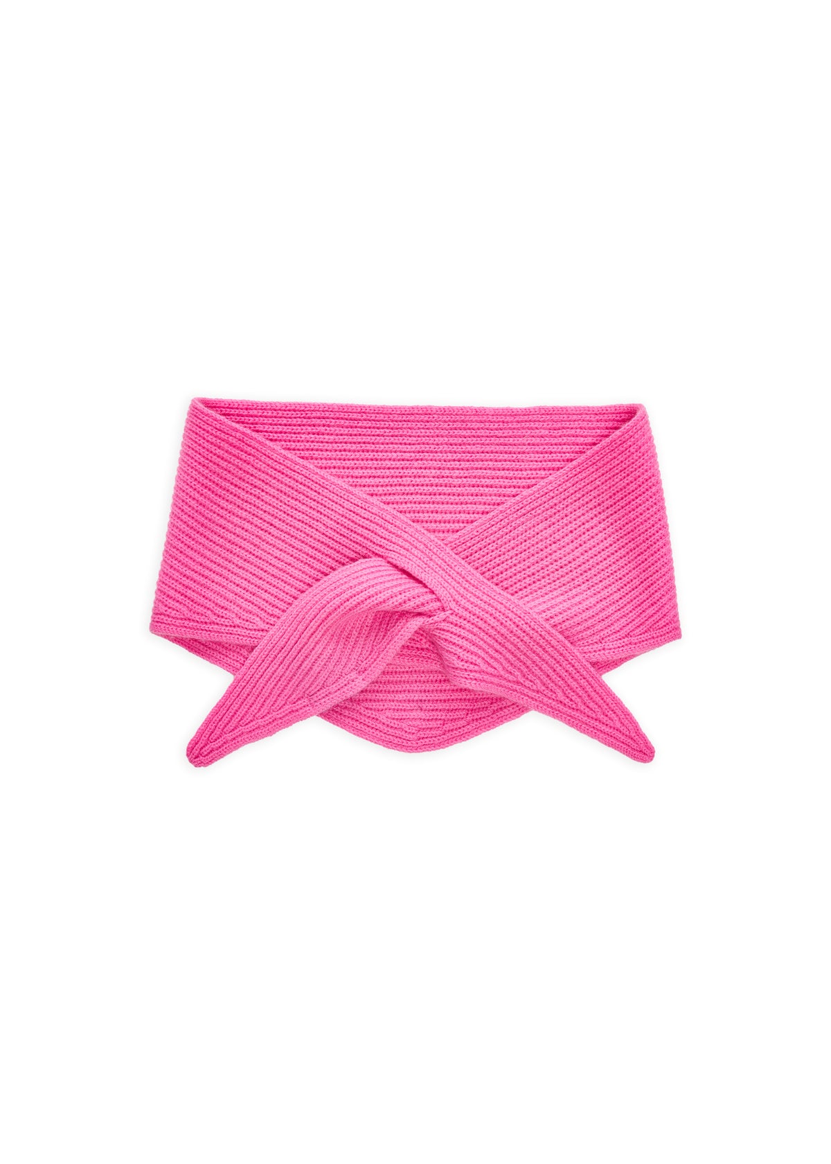 CODELLO PINK TRIANGLE KNIT SCARF 62T0058 226