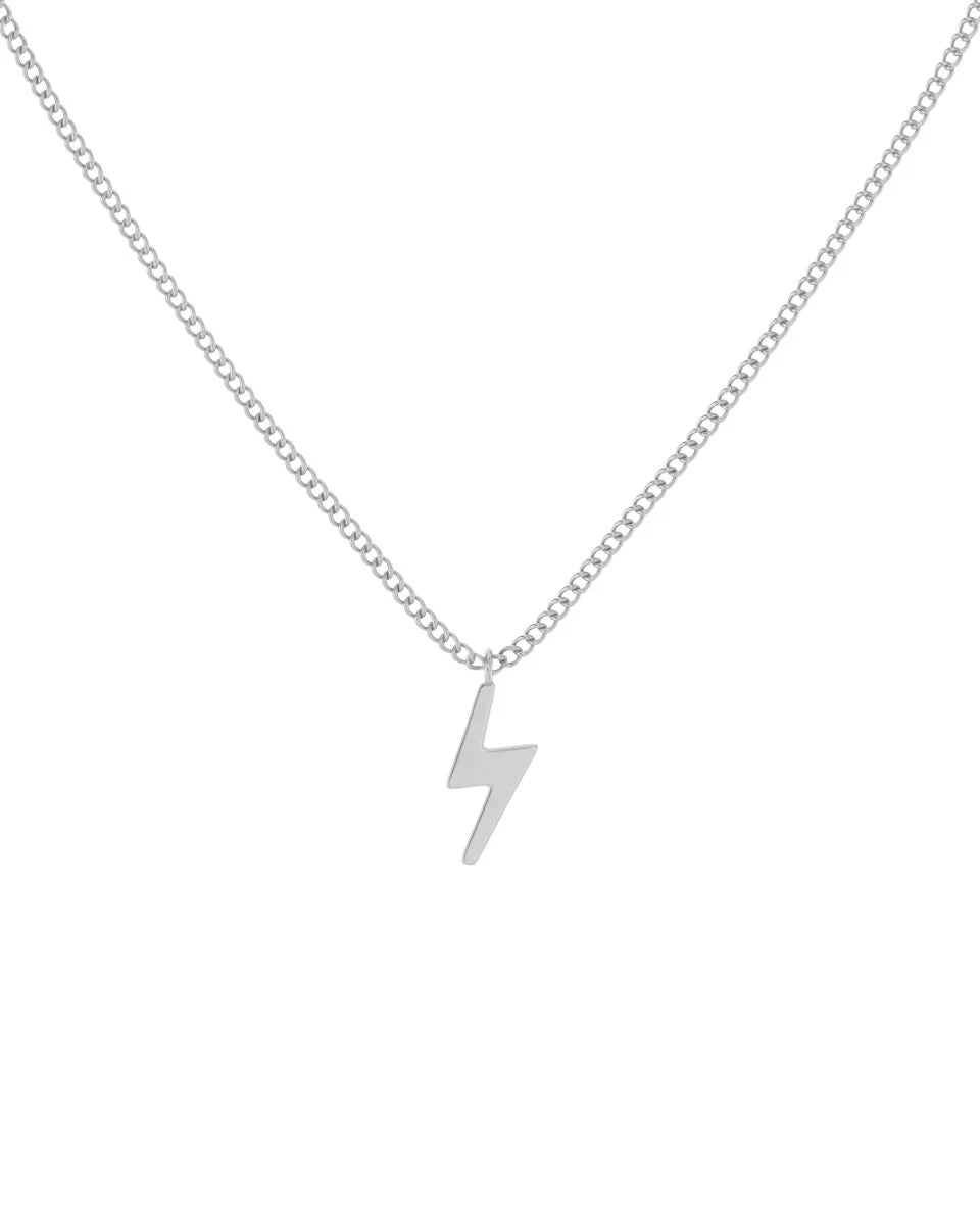 EDBLAD LIGHTNING NECKLACE SILVER 115140 225