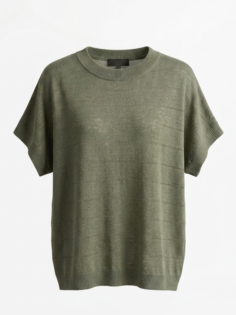 estheme cashemere khaki knit