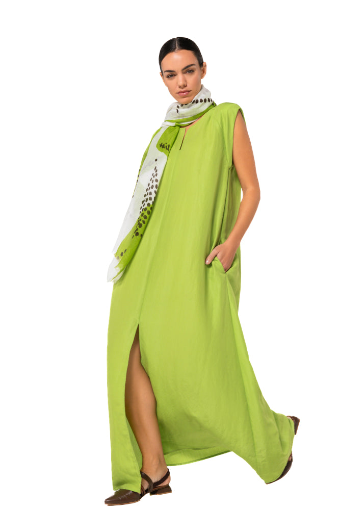 CAROLINE BISS GREEN DRESS 1117 126