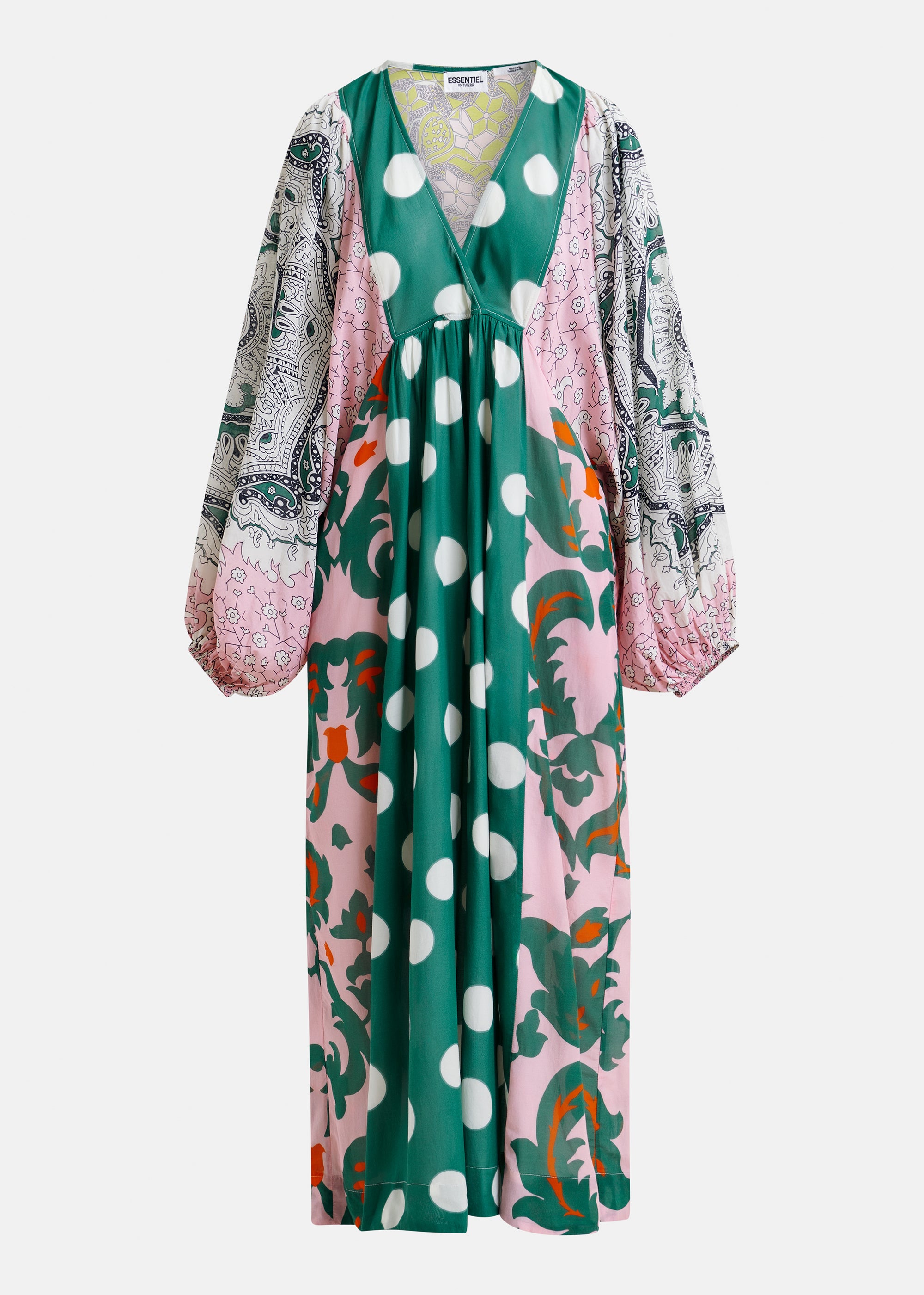ESSENTIEL ANTWERP HARYLAND MULTI PRINT DRESS 125