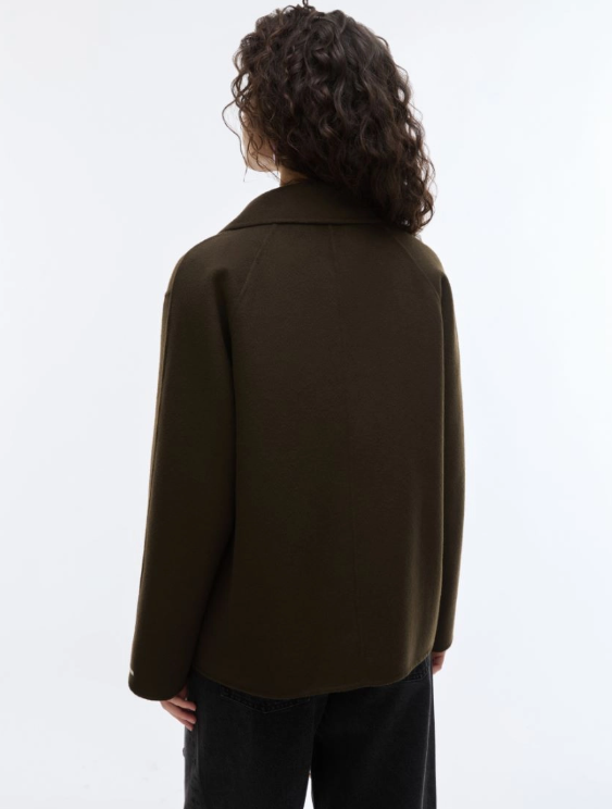 IBLUES KHAKI WOOL JACKET IBLSOLDINO 226