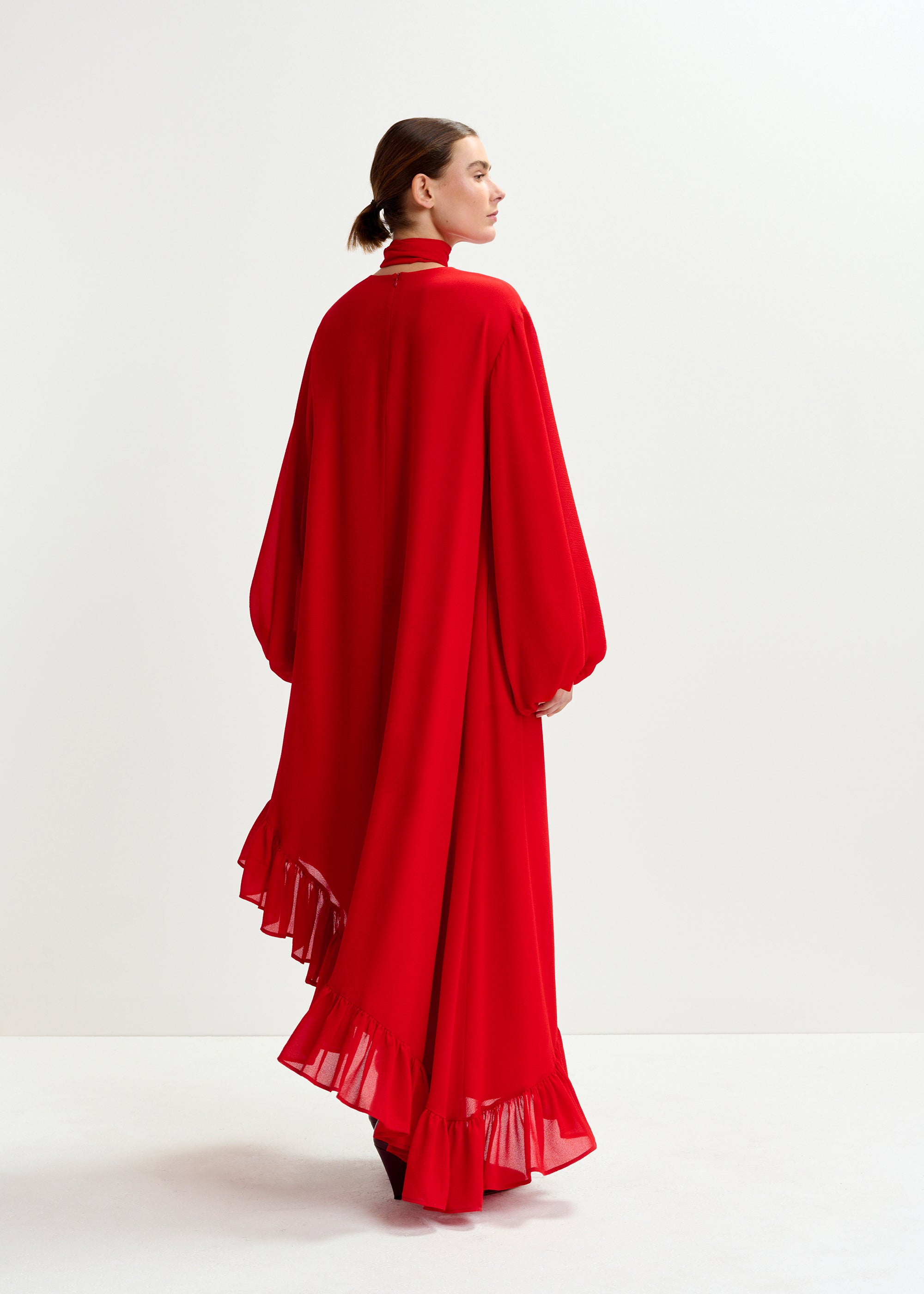ESSENTIEL ANTWERP IFLOWER RED DRESS 225