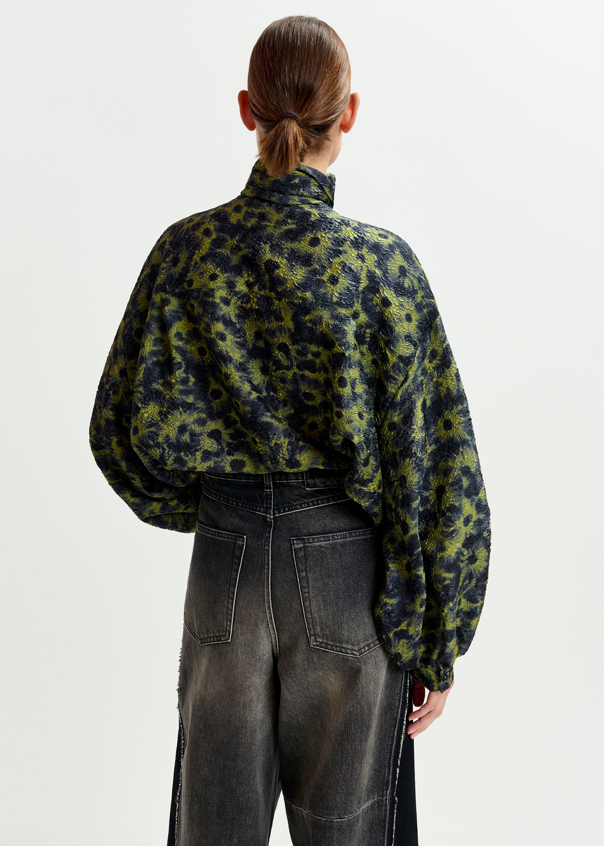 ESSENTIEL ANTWERP ILLICIUM GREEN SHIRT 225