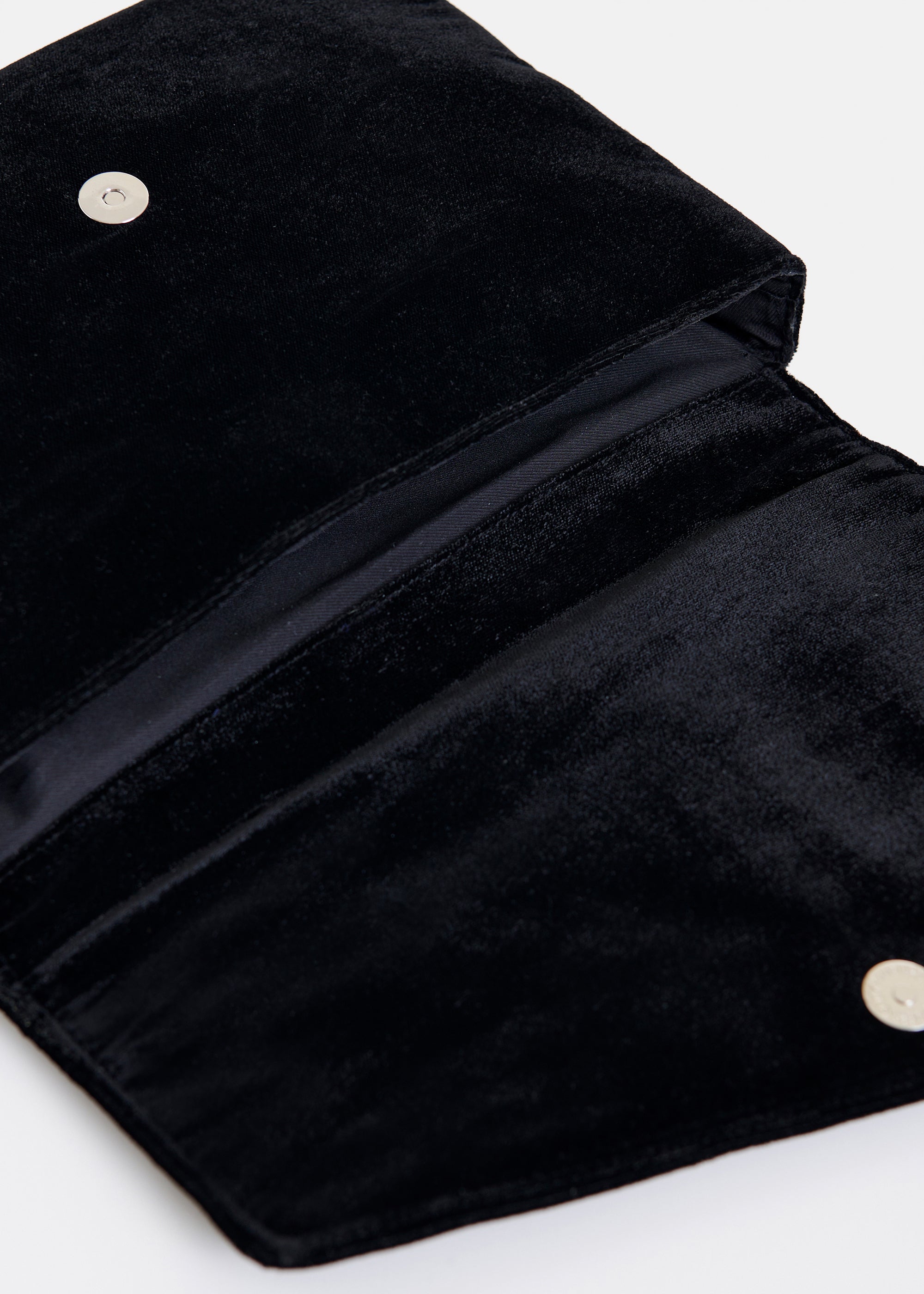 ESSENTIEL ANTWERP INTENSIFY SEQUINS VELVET BLACK BAG 225