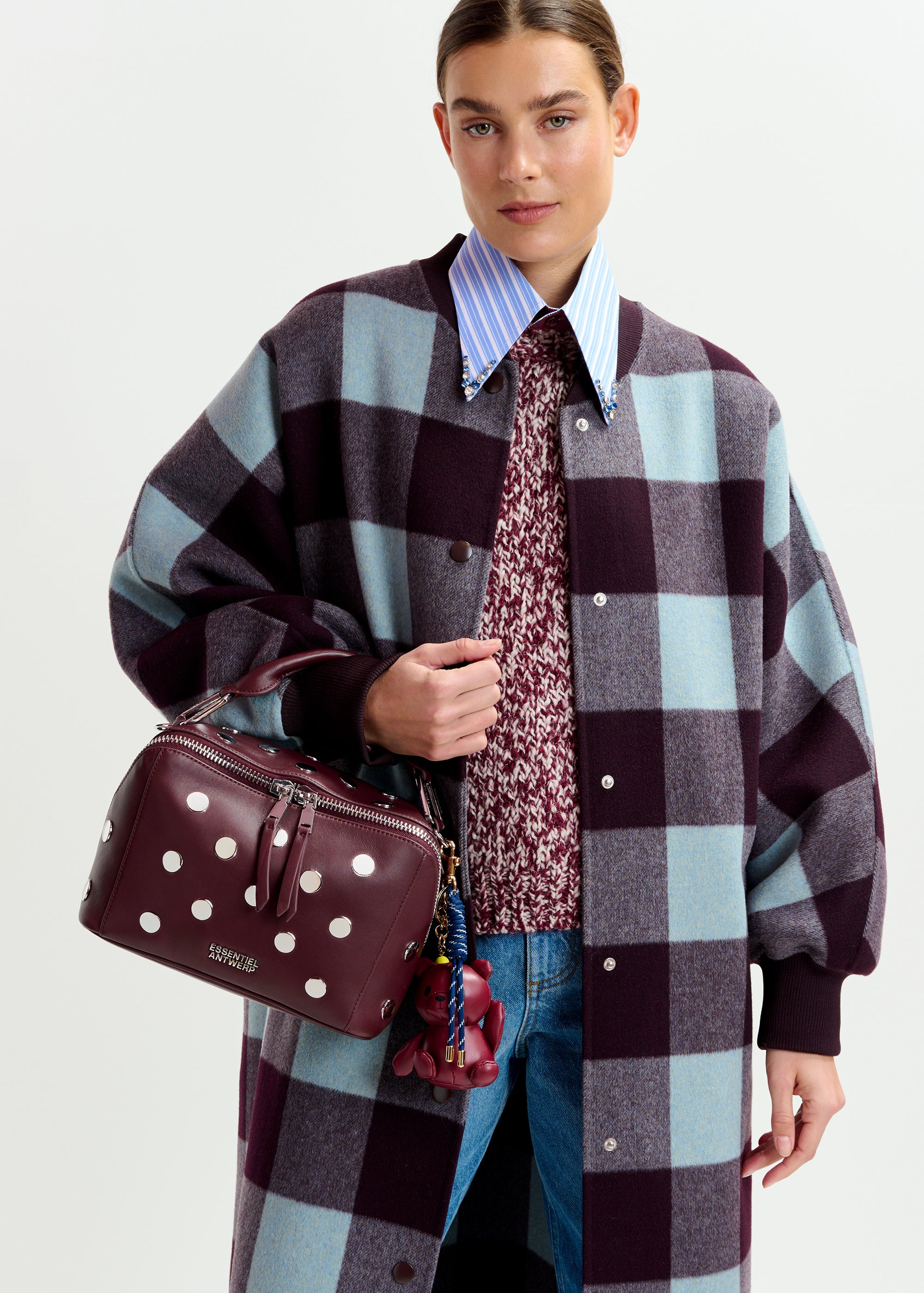ESSENTIEL ANTWERP IRANO BEAR BAG CHARM 225