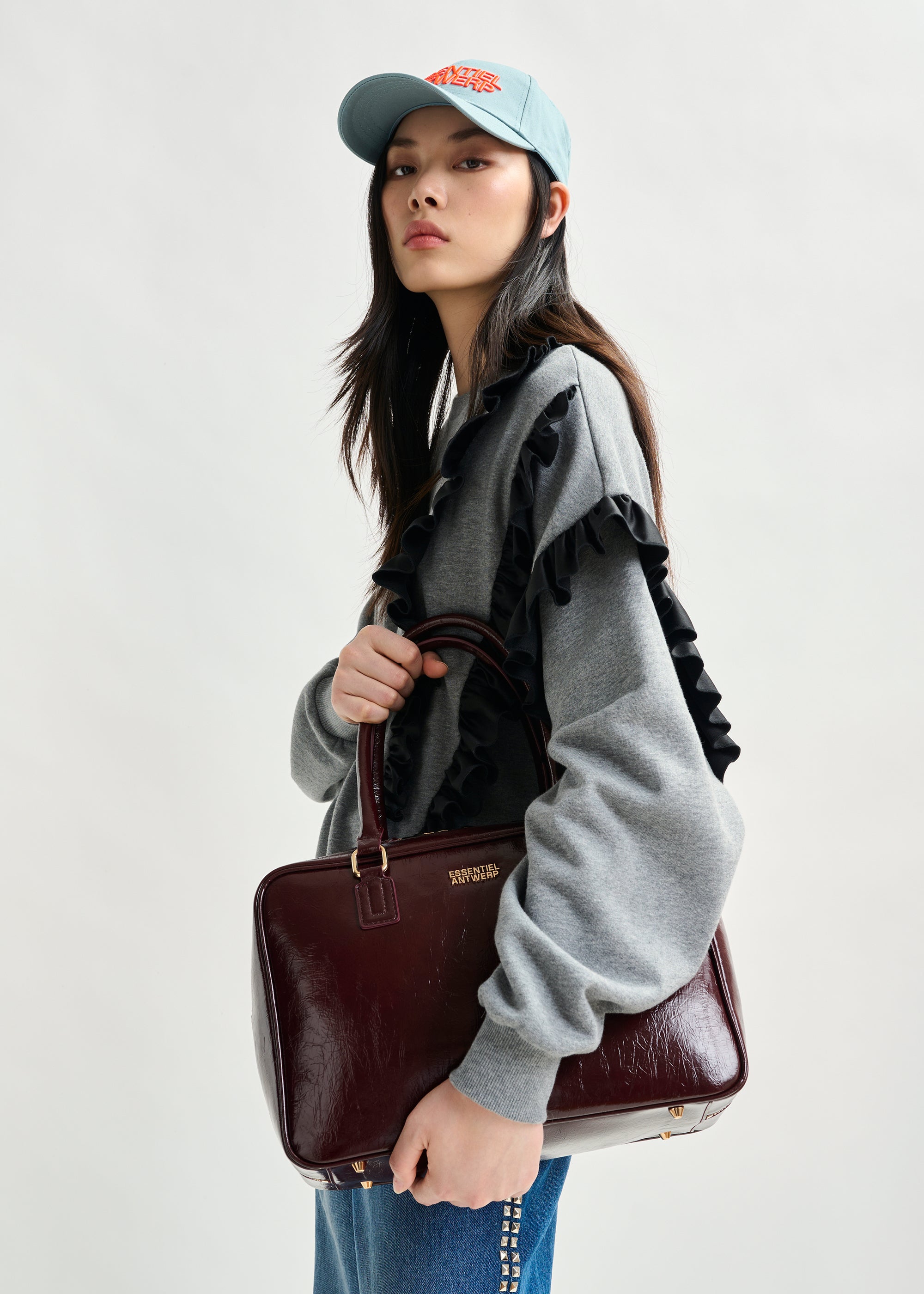 ESSENTIEL ANTWERP IREMY MAUVE BAG 225