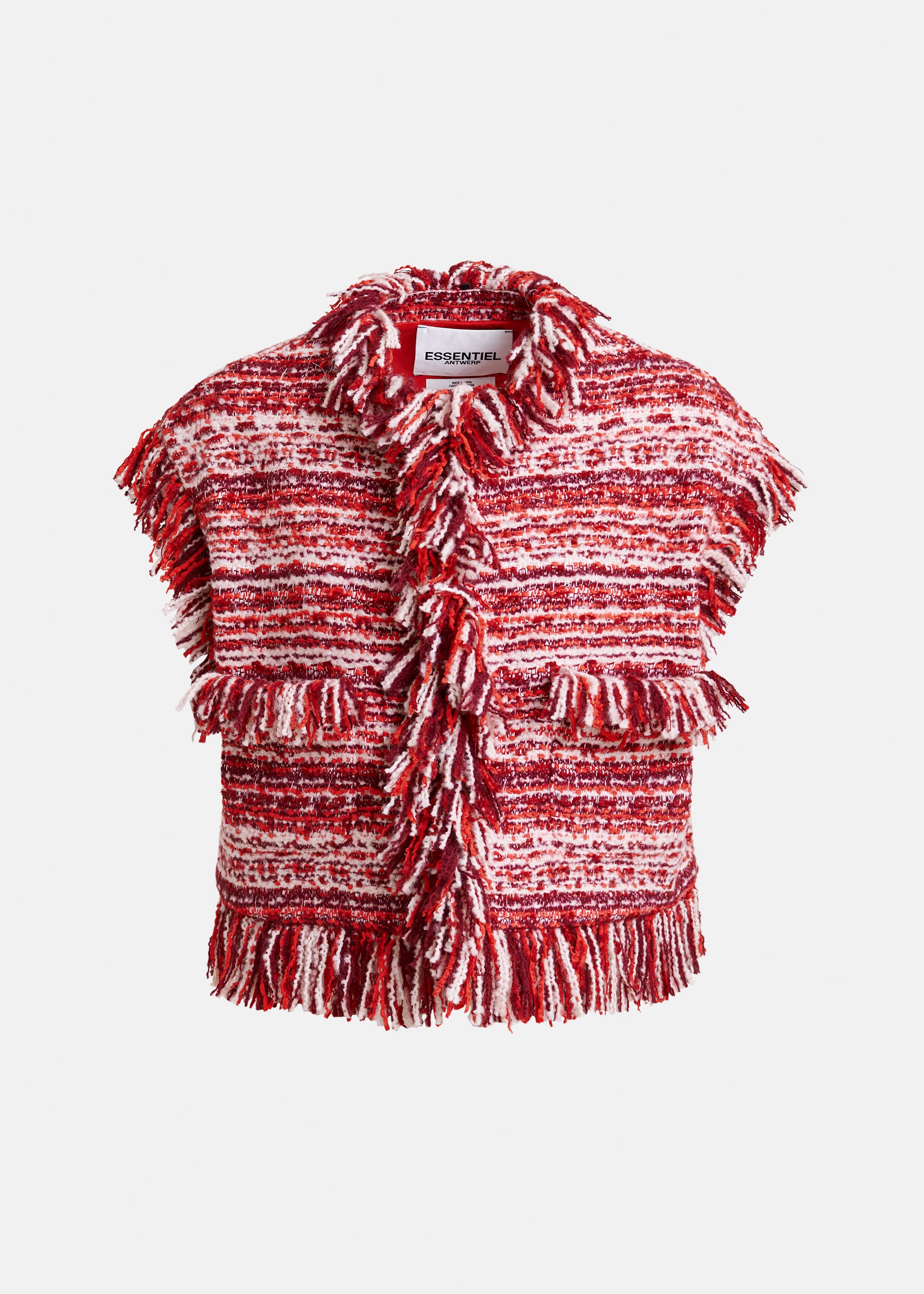 ESSENTIEL ANTWERP ISHANI RED JACKET 225