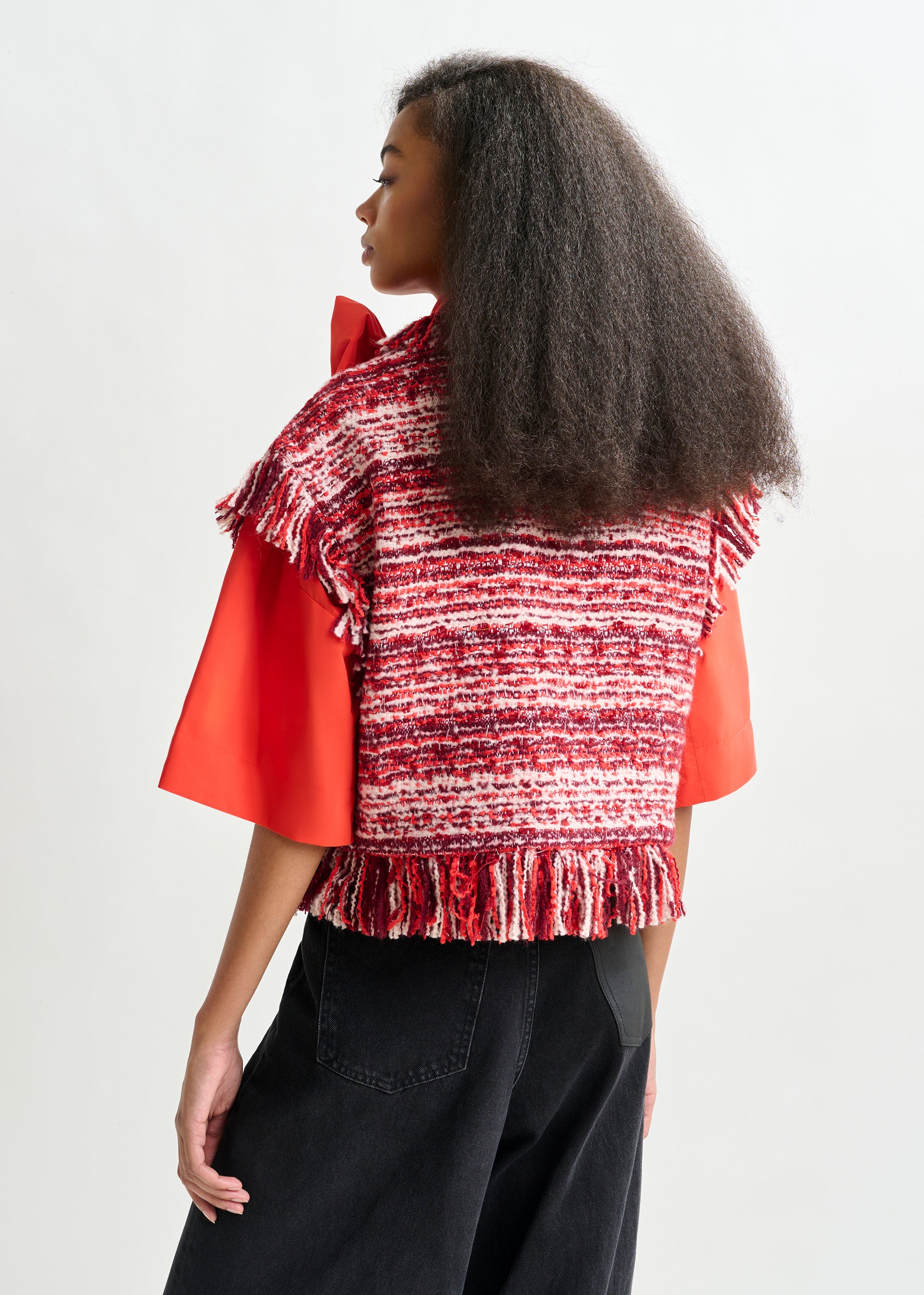 ESSENTIEL ANTWERP ISHANI RED JACKET 225