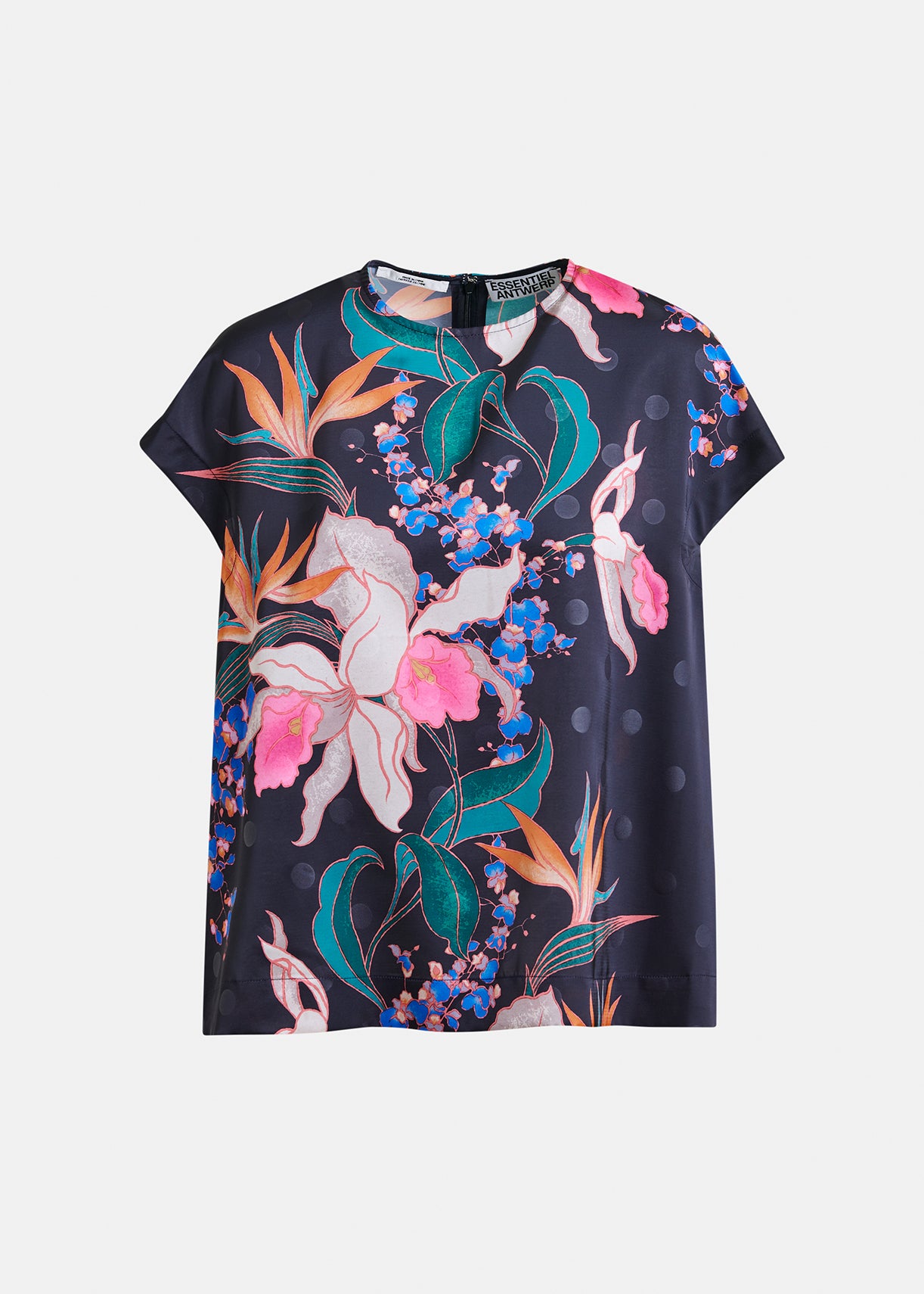 ESSENTIEL ANTWERP ISHIRT BLACK TOP 225