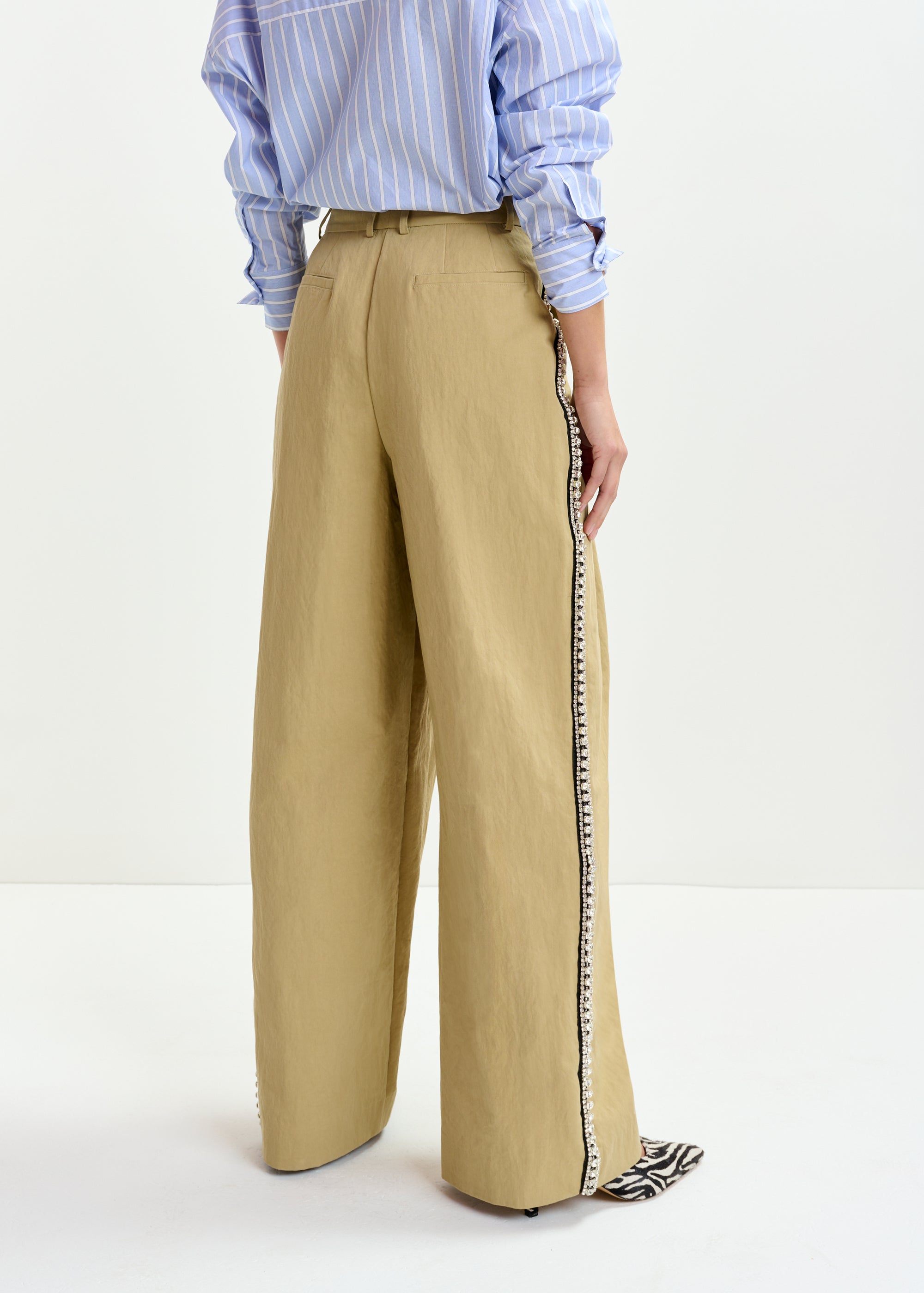 ESSENTIEL ANTWERP ISO BEIGE PANTS 225