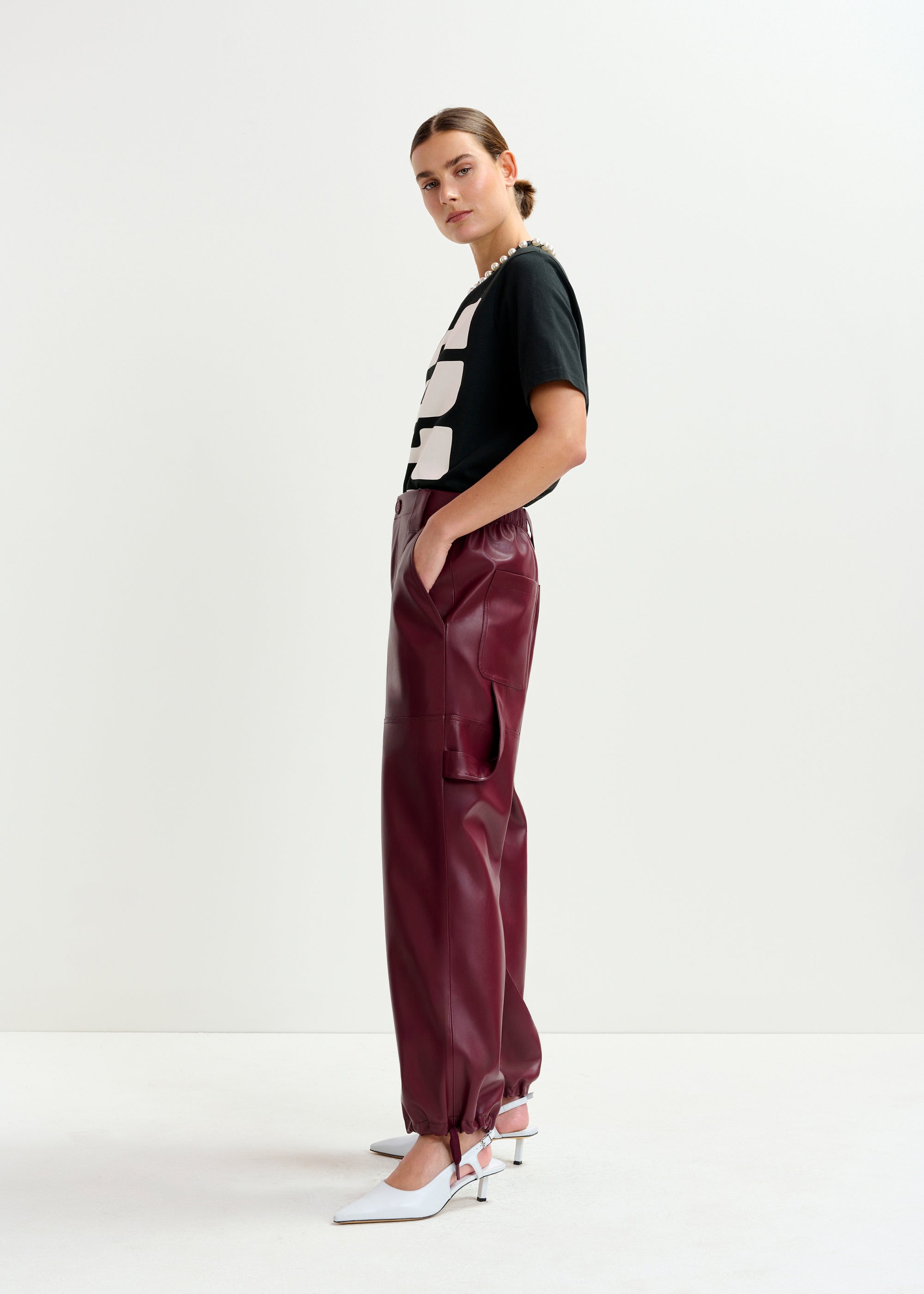 ESSENTIEL ANTWERP ITAO MAUVE PANTS 225