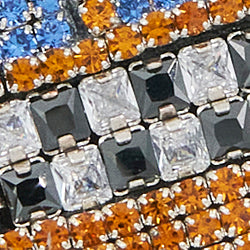 ESSENTIEL ANTWERP ITAXI YELLOW BROOCH 225