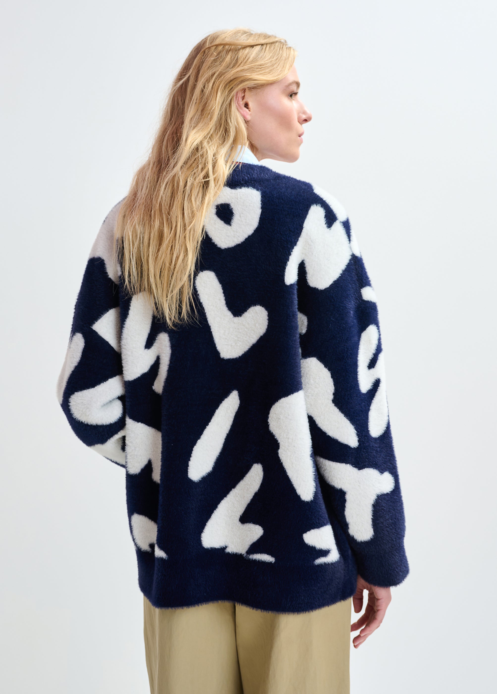 ESSENTIEL ANTWERP JARDEN NAVY KNIT CARDI 225