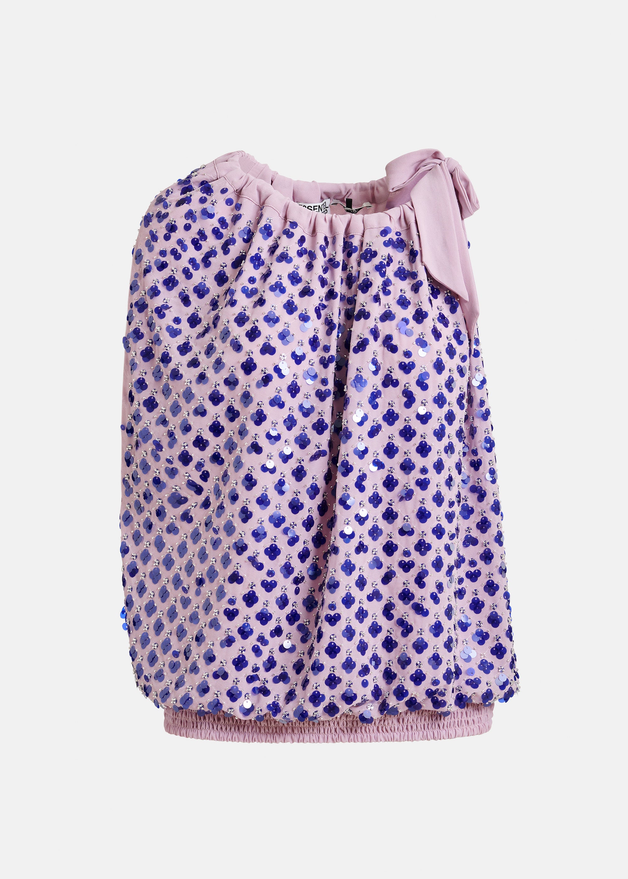 ESSENTIEL ANTWERP JOCELYN SEQUIN SMOCKED TOP MULTI 126