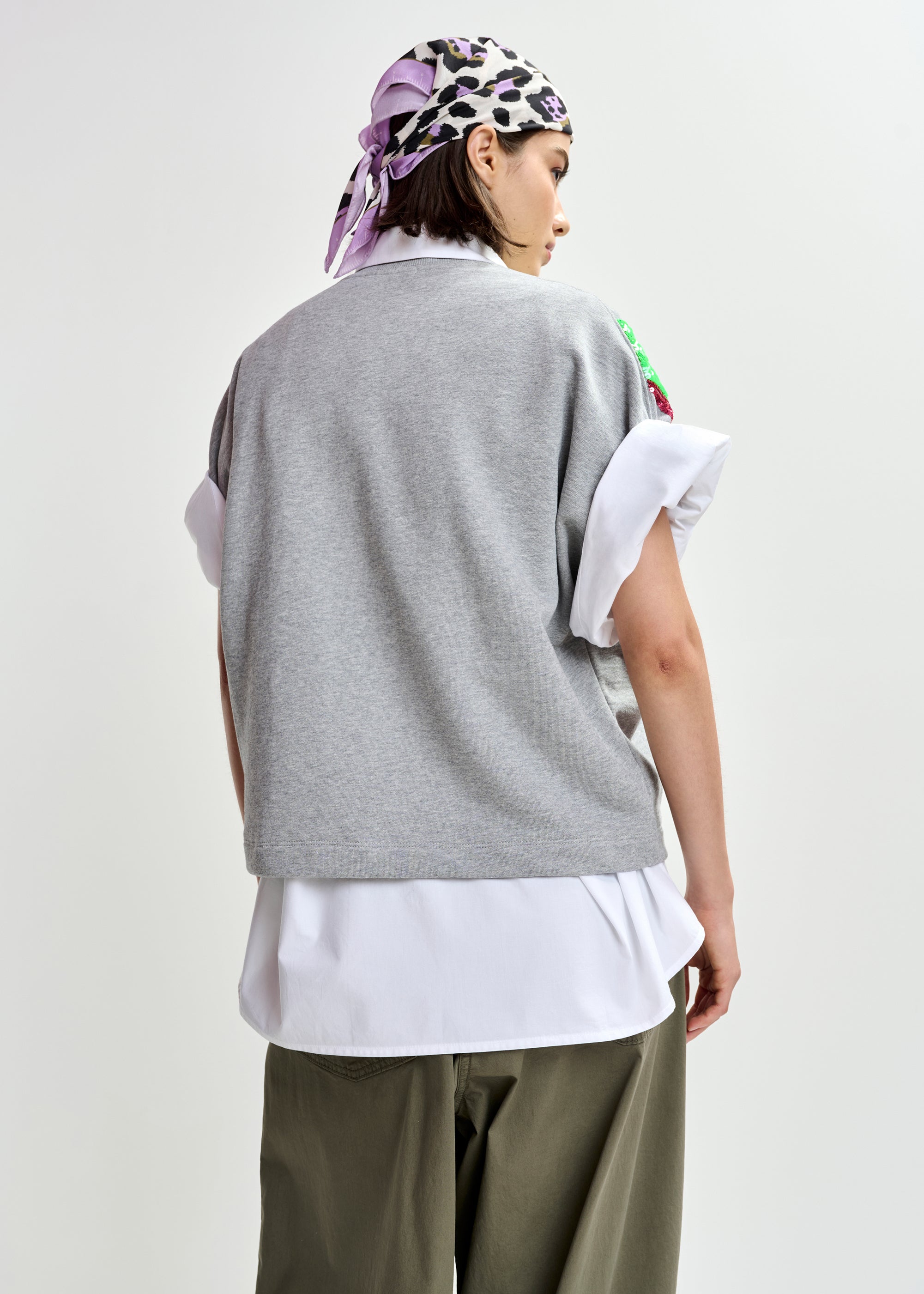 ESSENTIEL ANTWERP JOLIES EMBROIDERED SWEATSHIRT MULTI 126