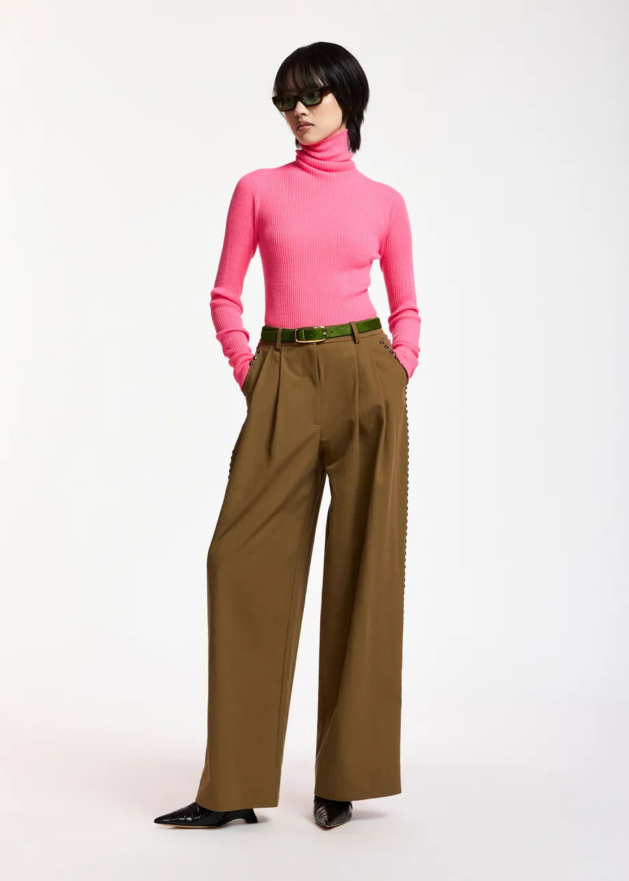 ESSENTIEL ANTWERP PINK KELMUSE2 KNITTED PULLOVER 226