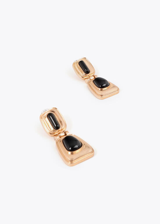 LOLA CASADEMUNT DOUBLE ACRYLIC MEDALLION EARRINGS 2603029 226