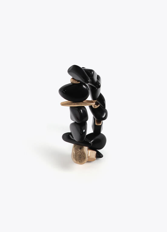 LOLA CASADEMUNT BLACK BRACELET 2603077 126